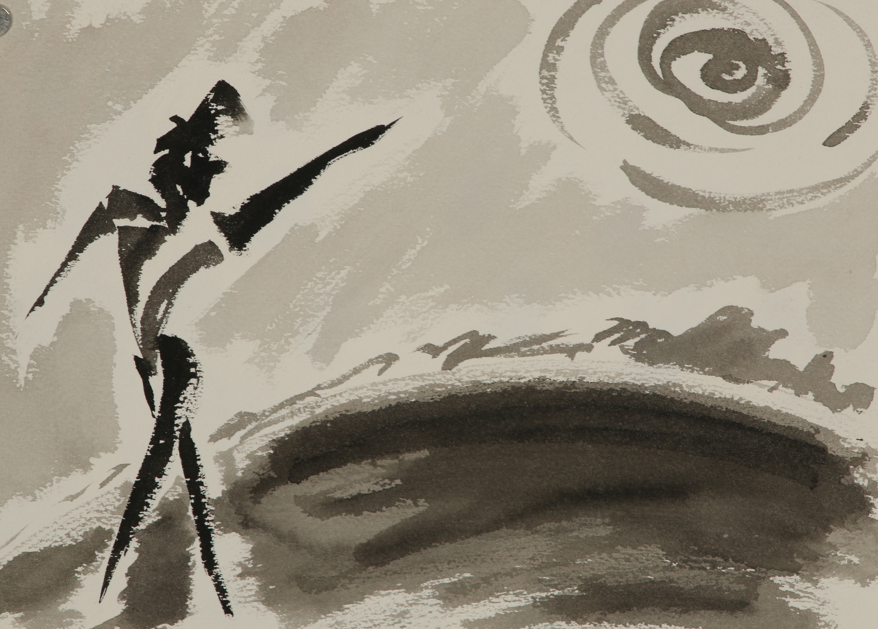 Merle Rosen Ink Paintings