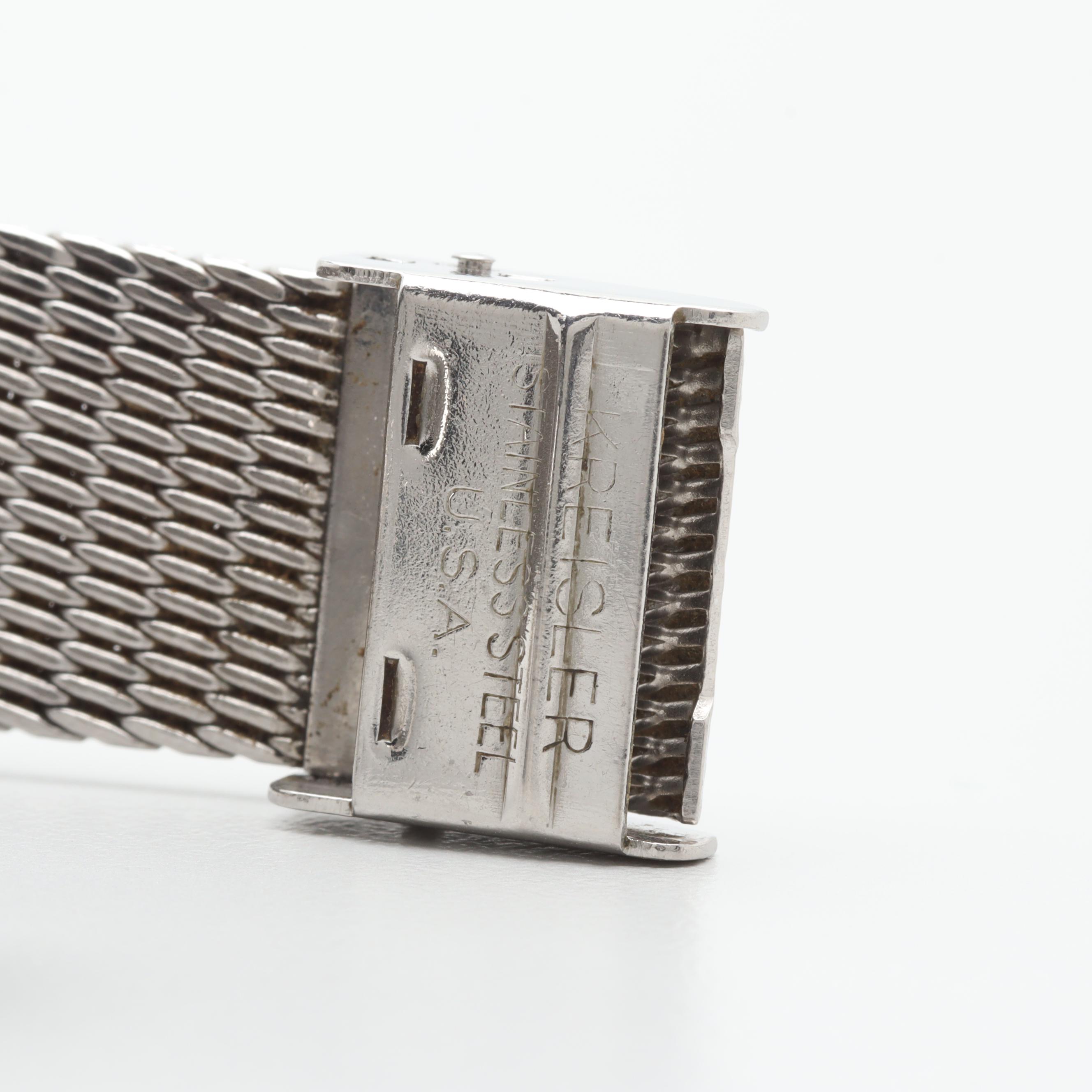 LeCoultre 14K White Gold Diamond Watch