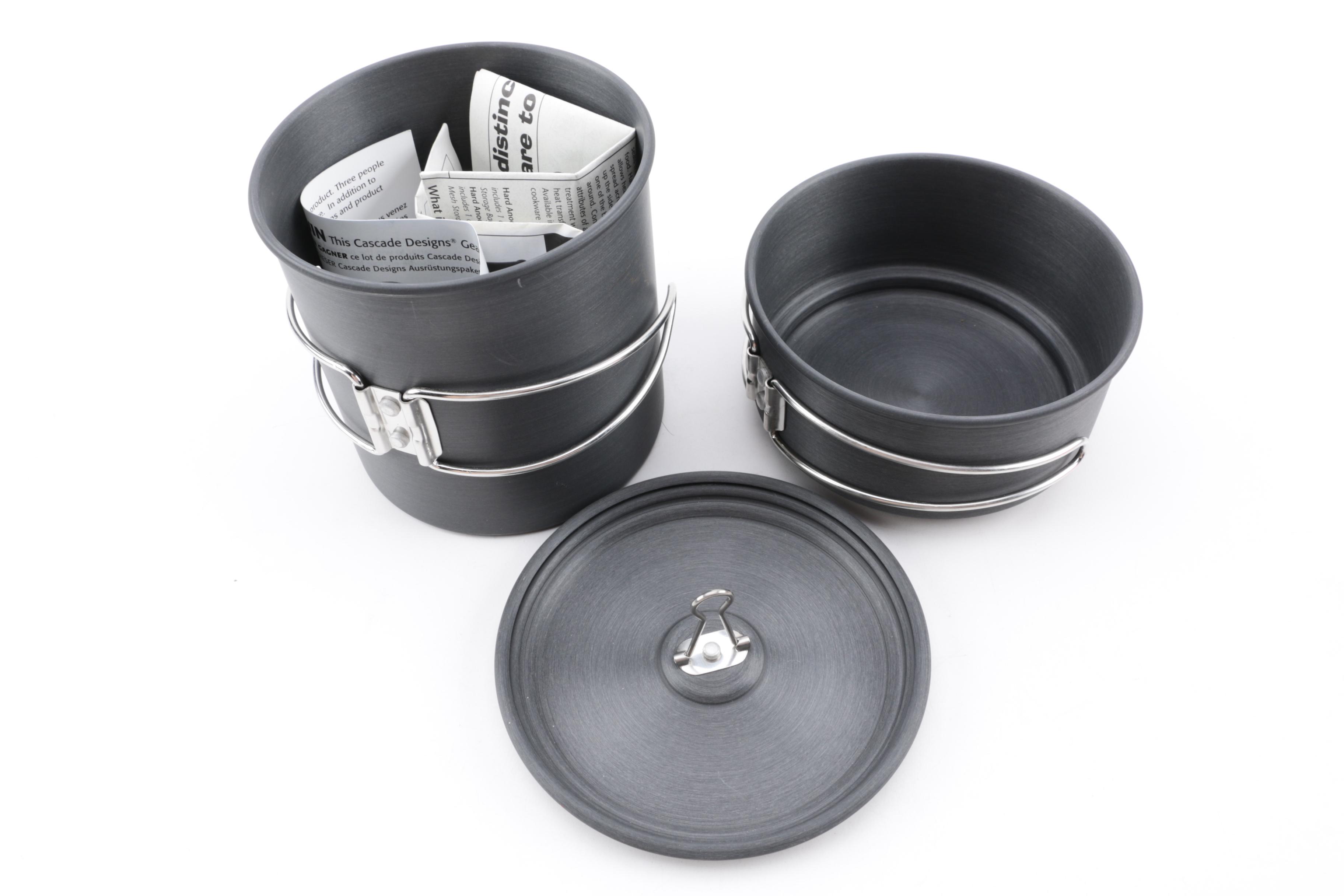 GSI Camping Cookware and MSR Pocket Rocket Stove