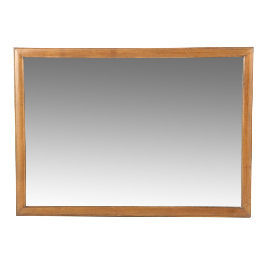 Over-Sized Wood Framed Wall Mirror