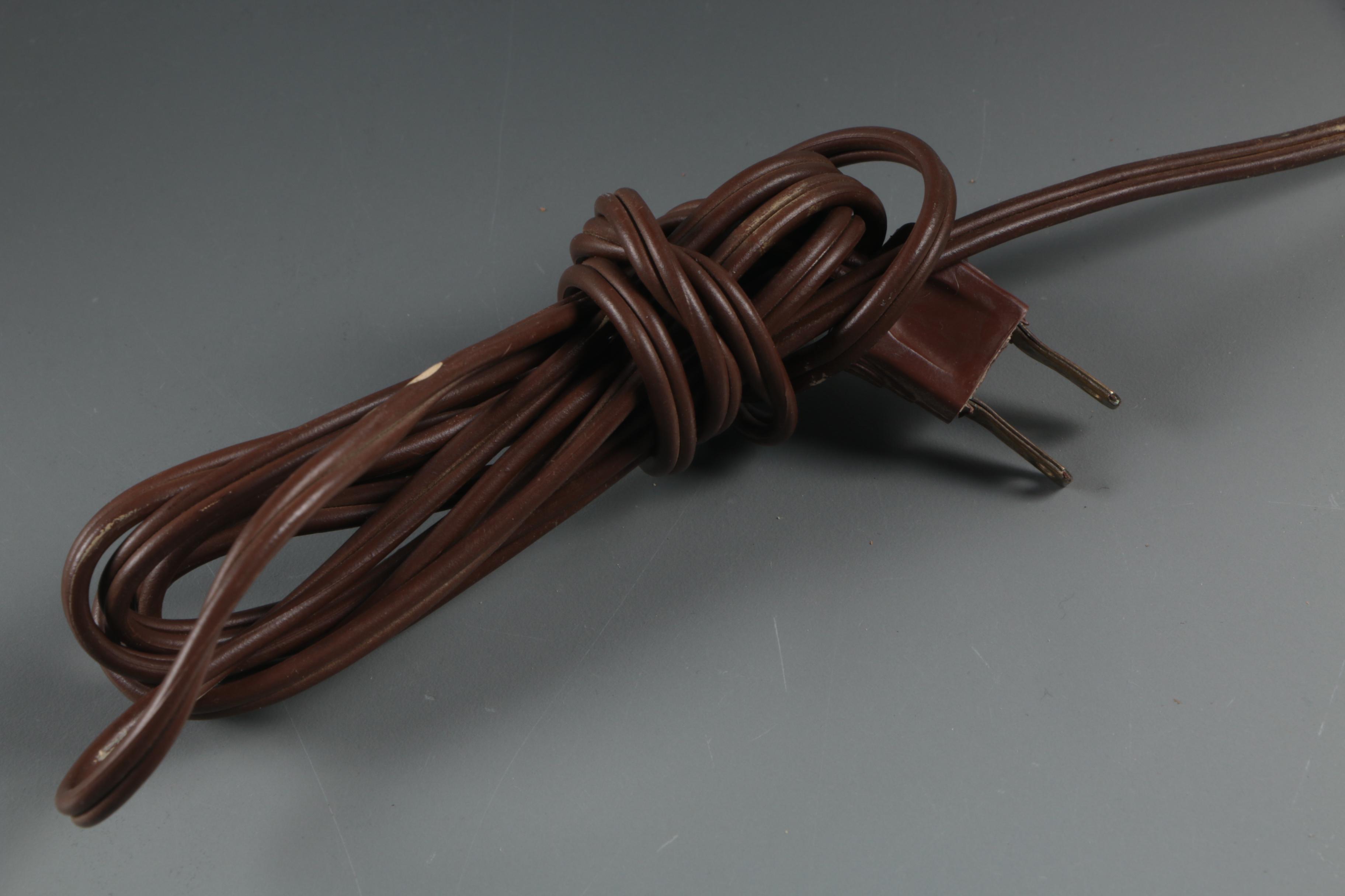 Converted Victorian Brass Oil Lamp with Hobnail Milk Glass Shade