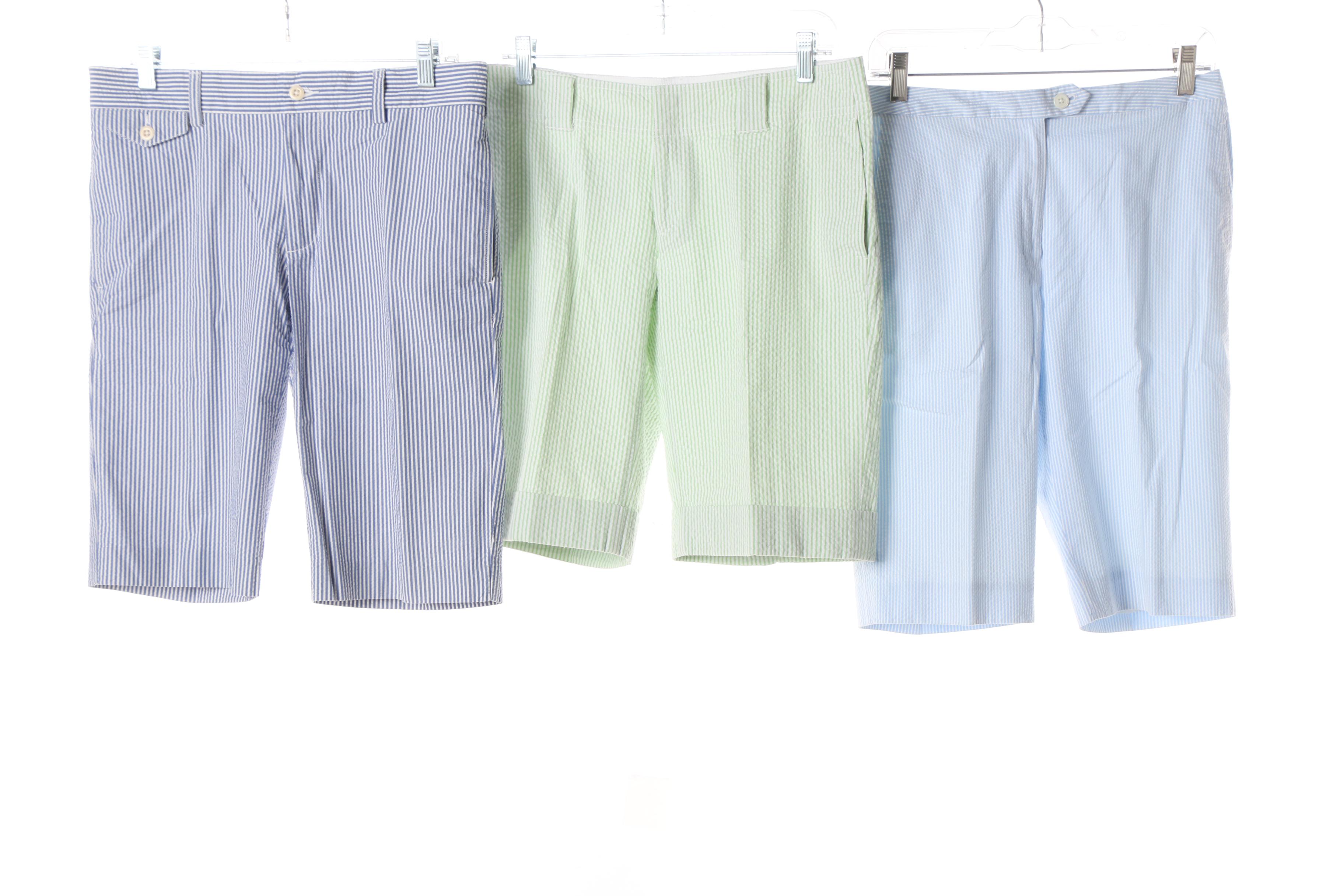 Women's Seersucker and Cotton Blend Shorts Including Lilly Pulitzer