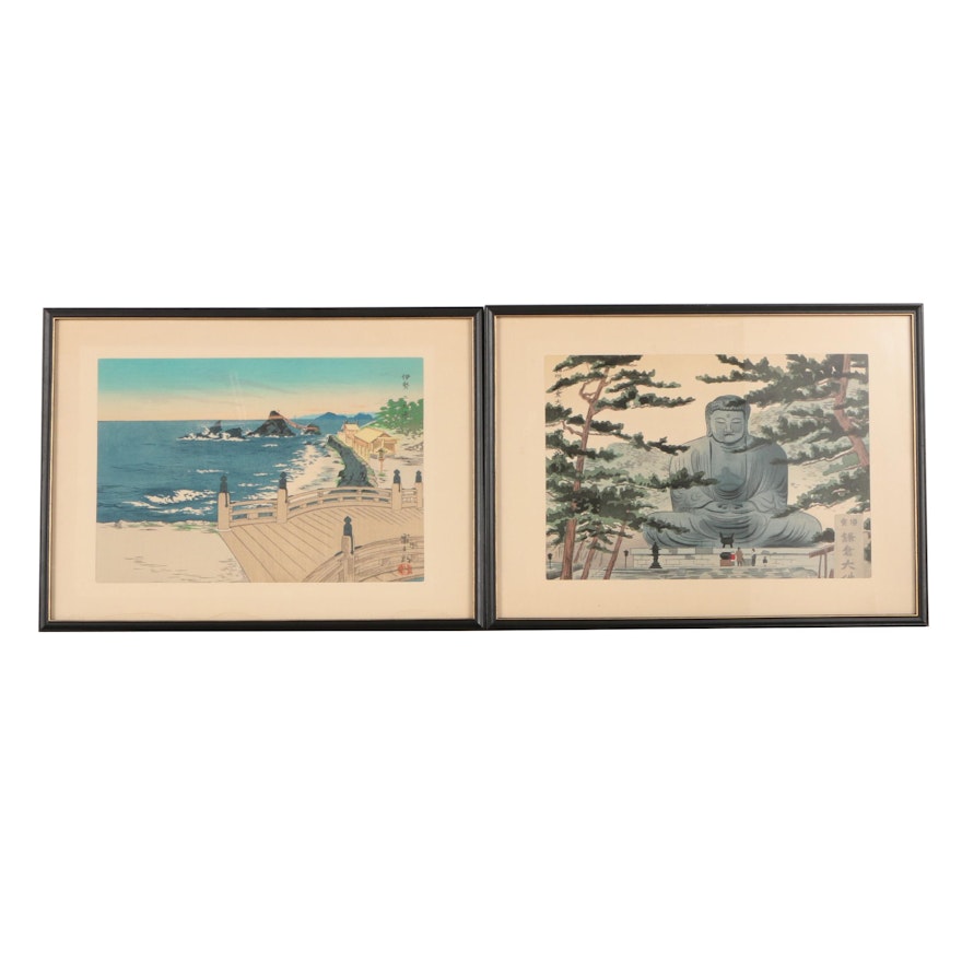 Tokuriki Tomikichirō Shin-Hanga Woodblock Prints