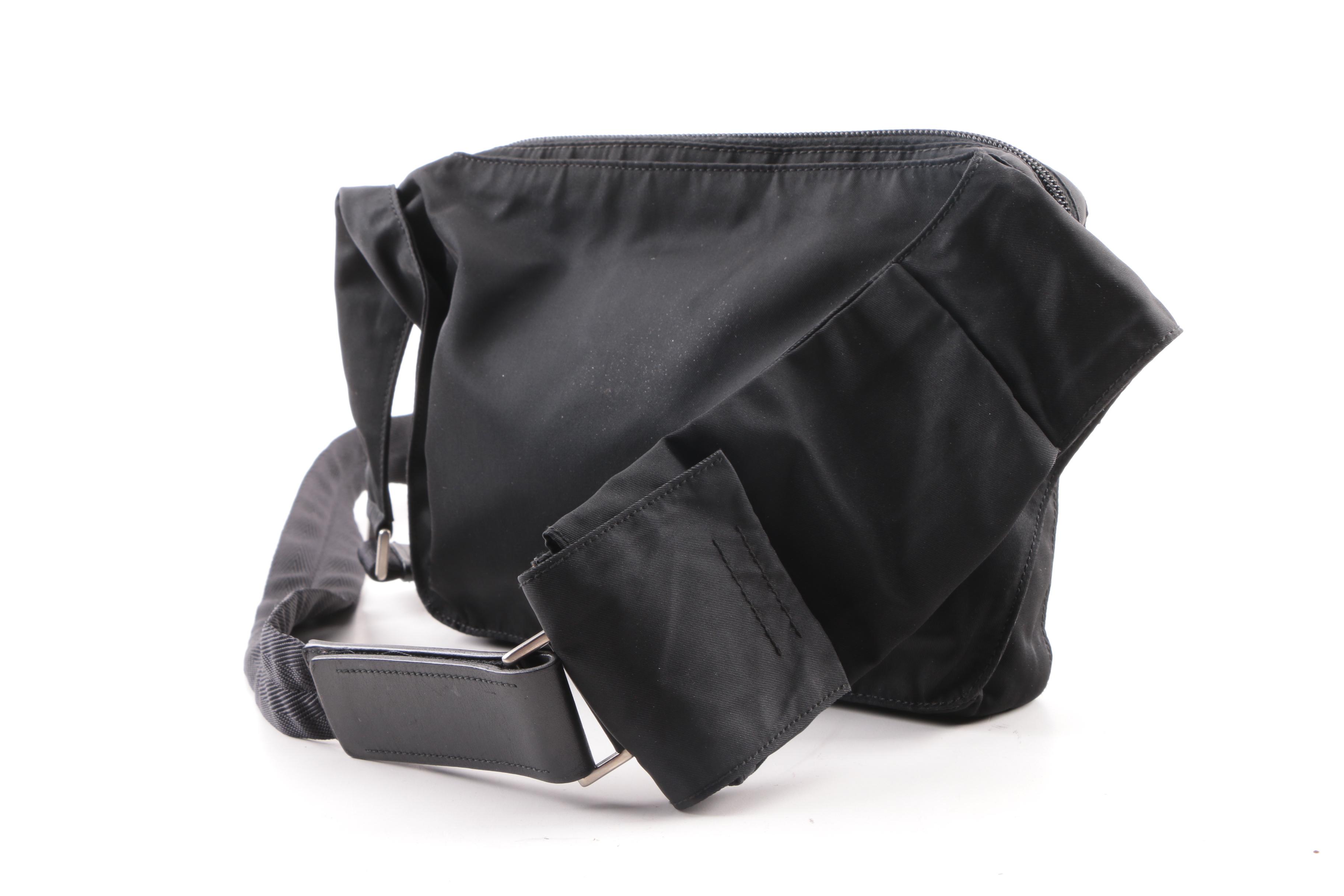 Prada Black Nylon Crossbody