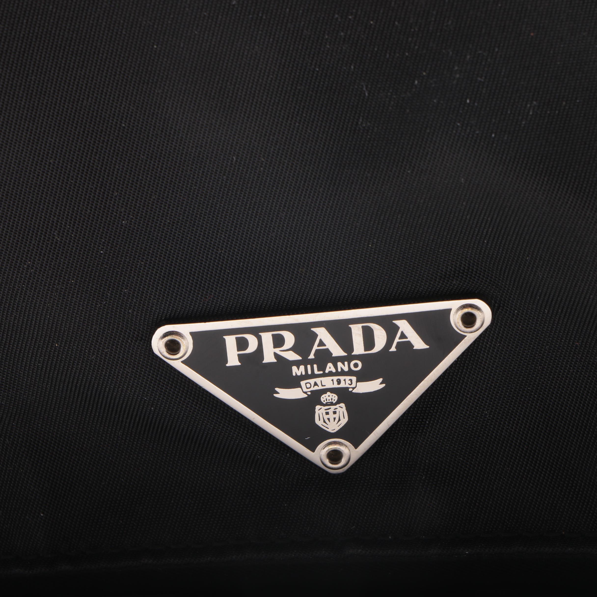 Prada Black Nylon Crossbody