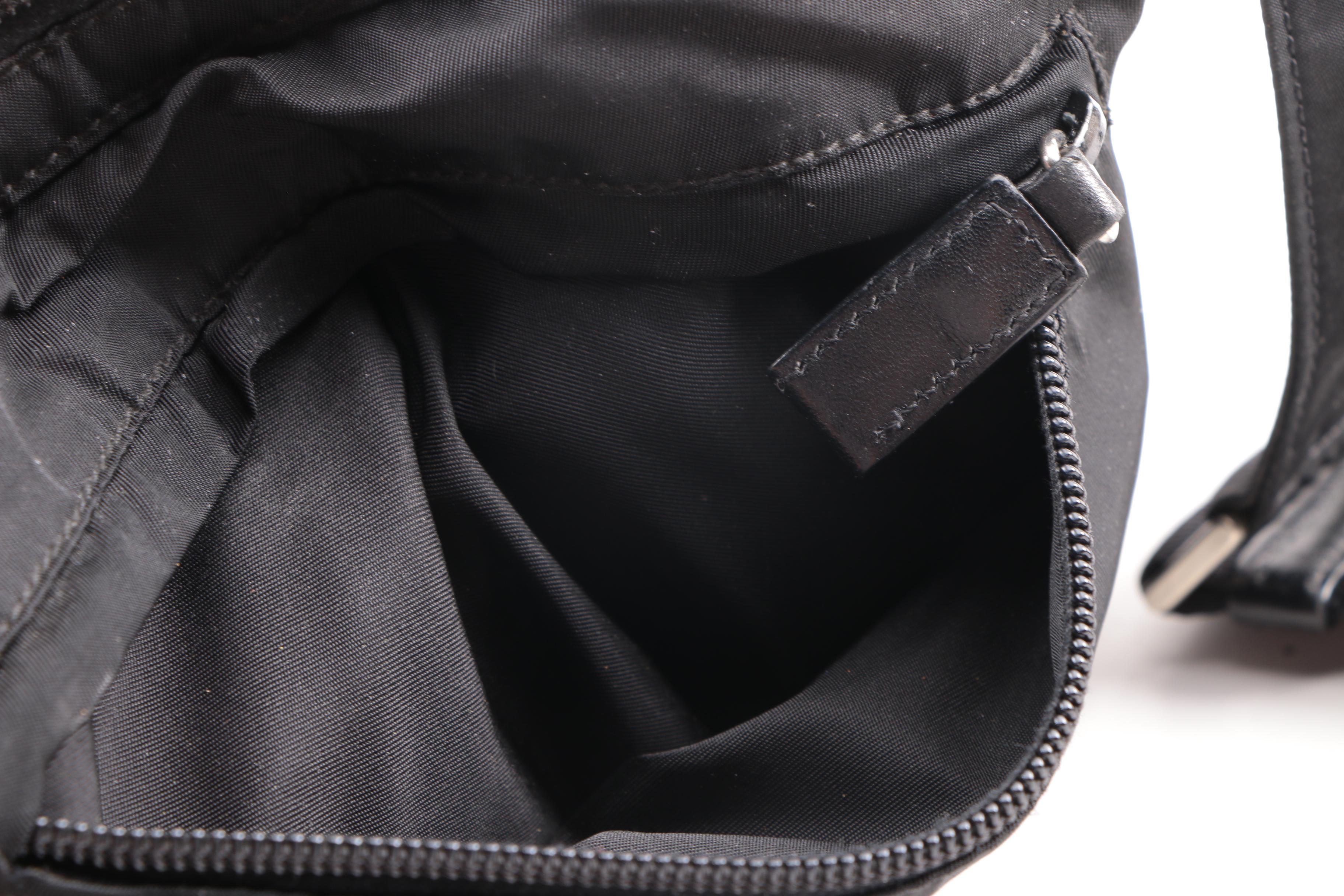 Prada Black Nylon Crossbody