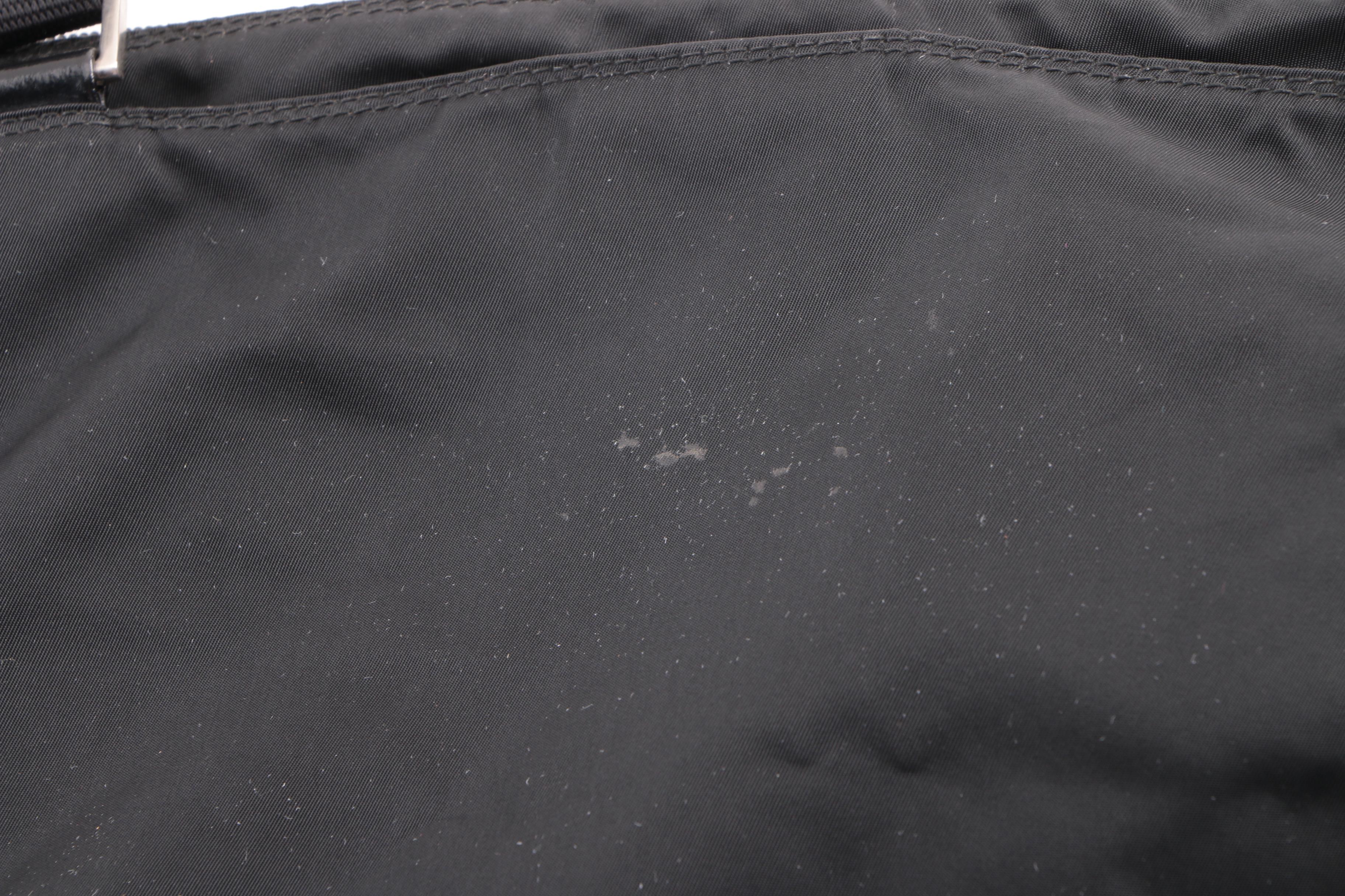 Prada Black Nylon Slip Crossbody Bag