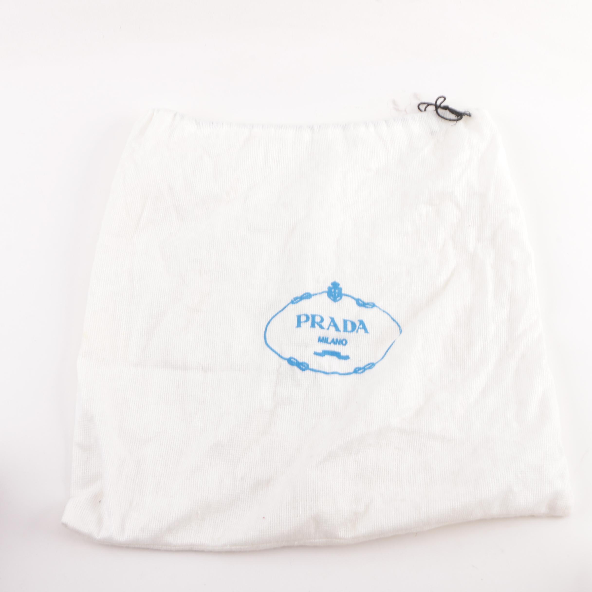 Prada Quilted Black Nylon Shoulder Bag