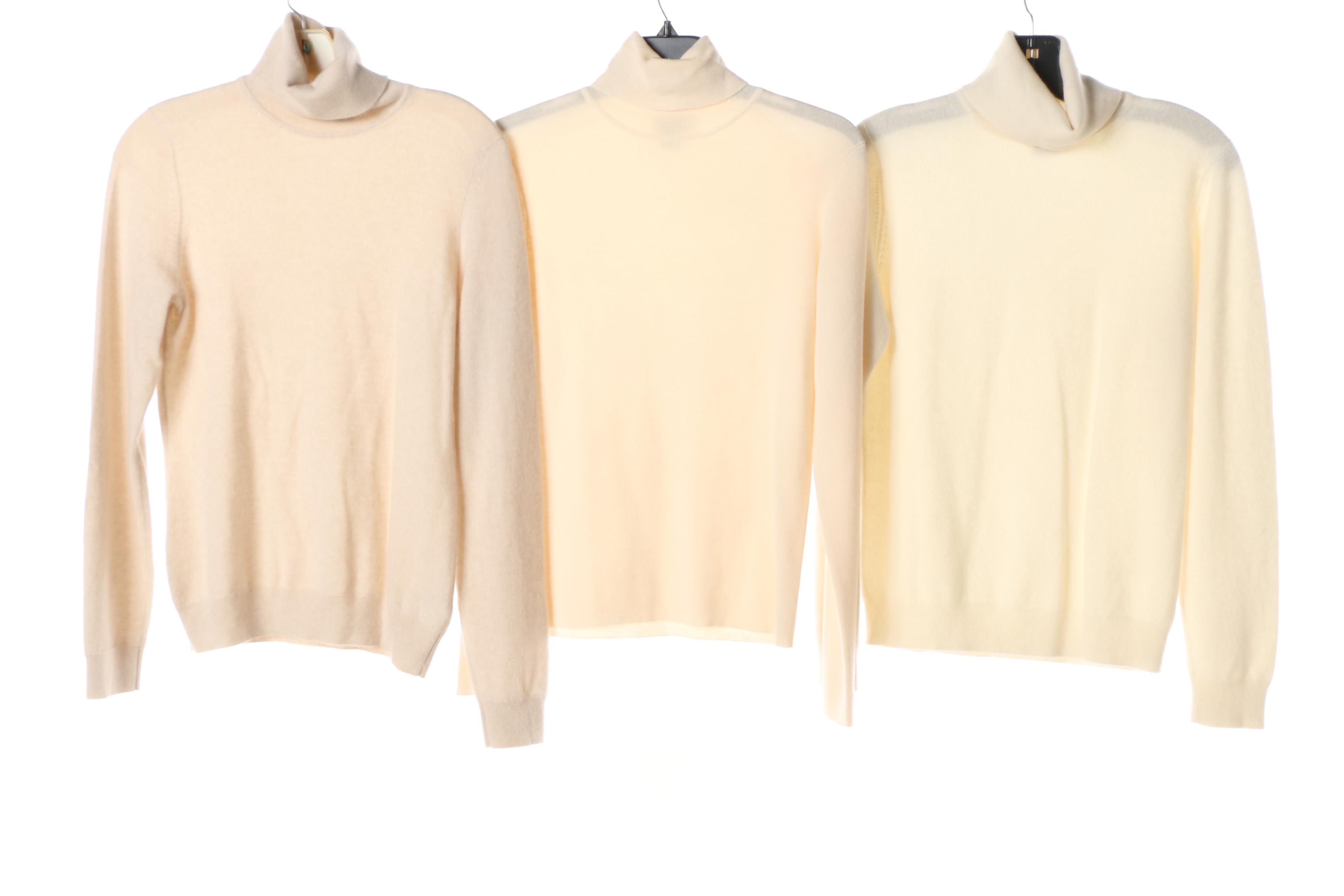 Women's Cashmere and Wool Sweaters and Cardigans Including Brooks Brothers