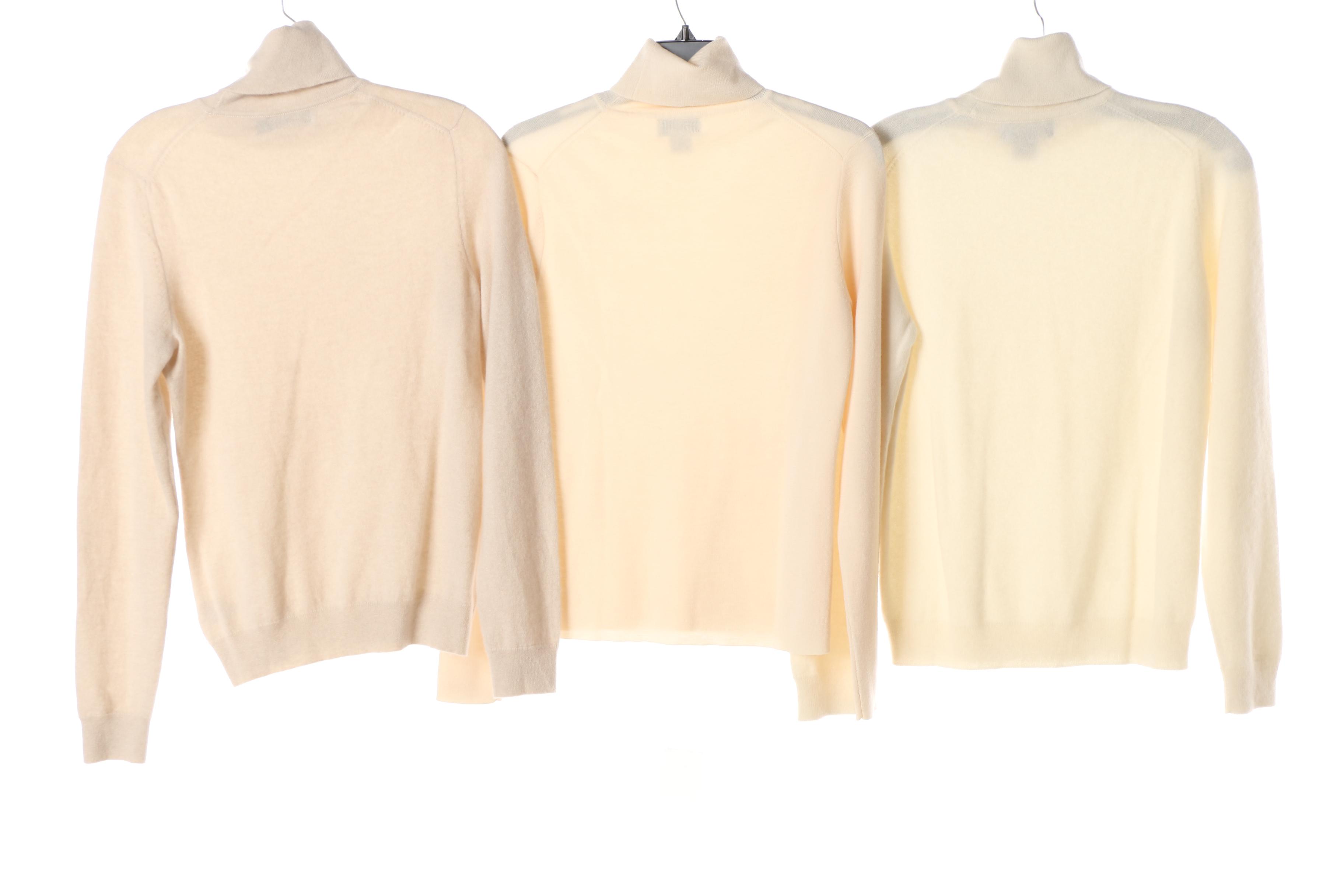 Women's Cashmere and Wool Sweaters and Cardigans Including Brooks Brothers