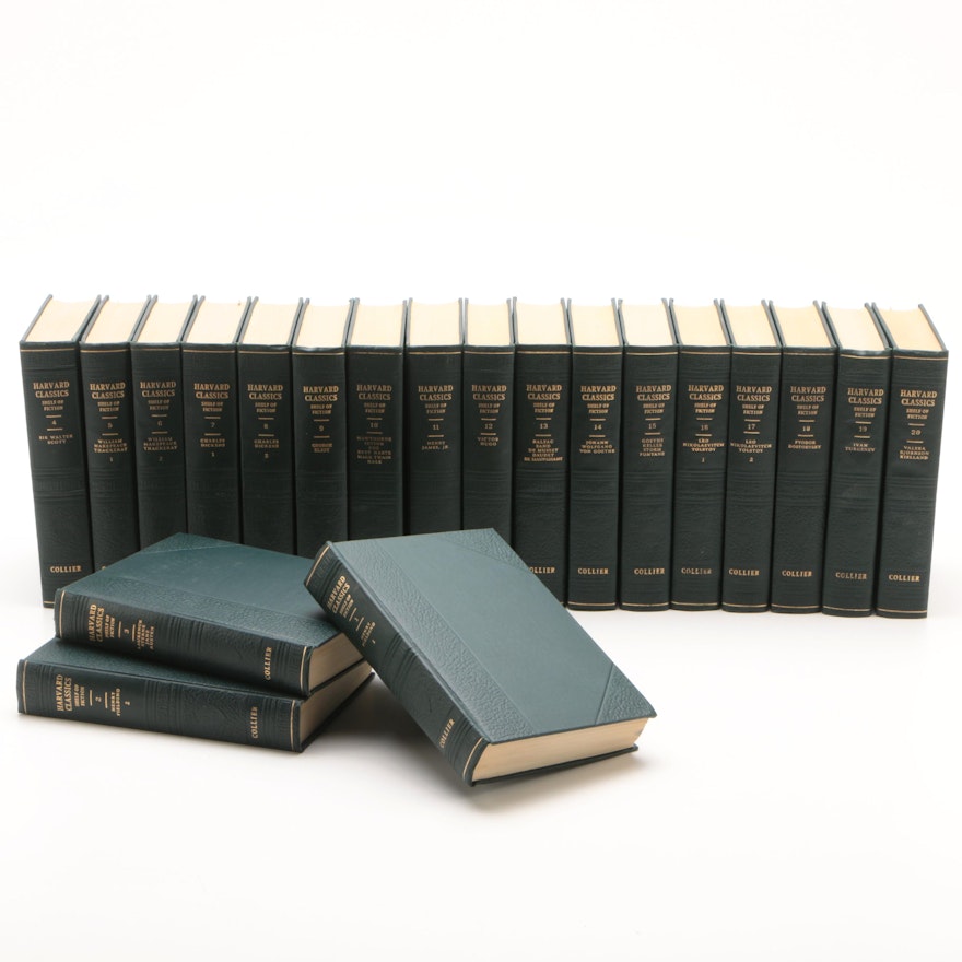 Harvard Classics "Shelf of Fiction" Series in Twenty Volumes