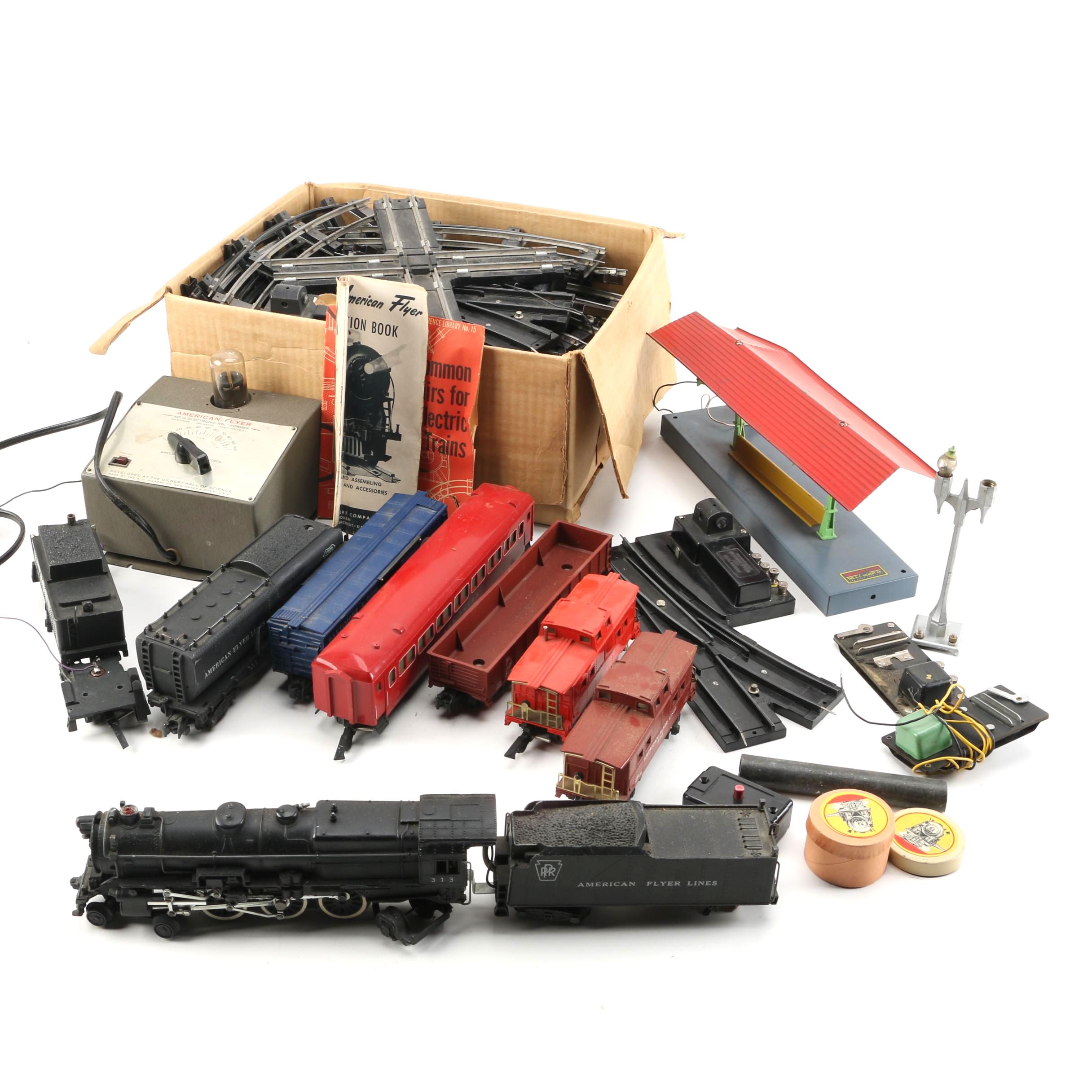 American Flyer Trains with Accessories