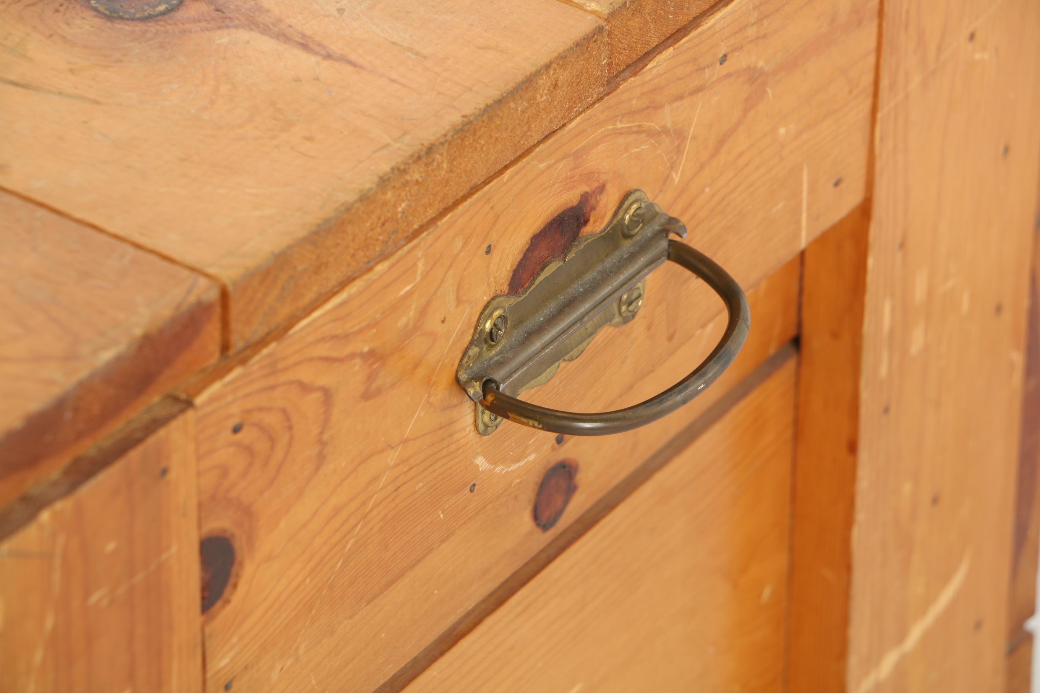 Vintage Pine Storage Chest