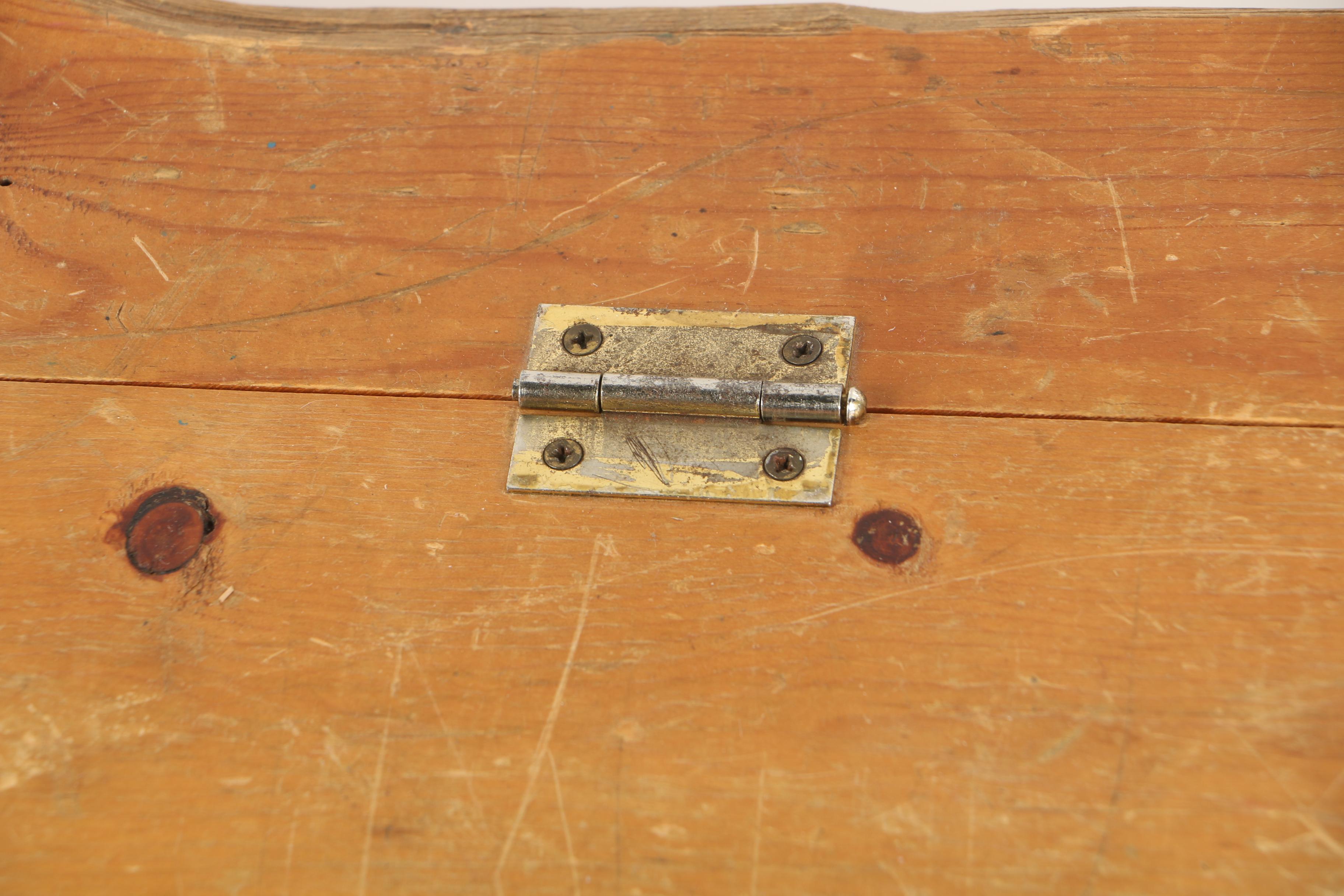 Vintage Pine Storage Chest