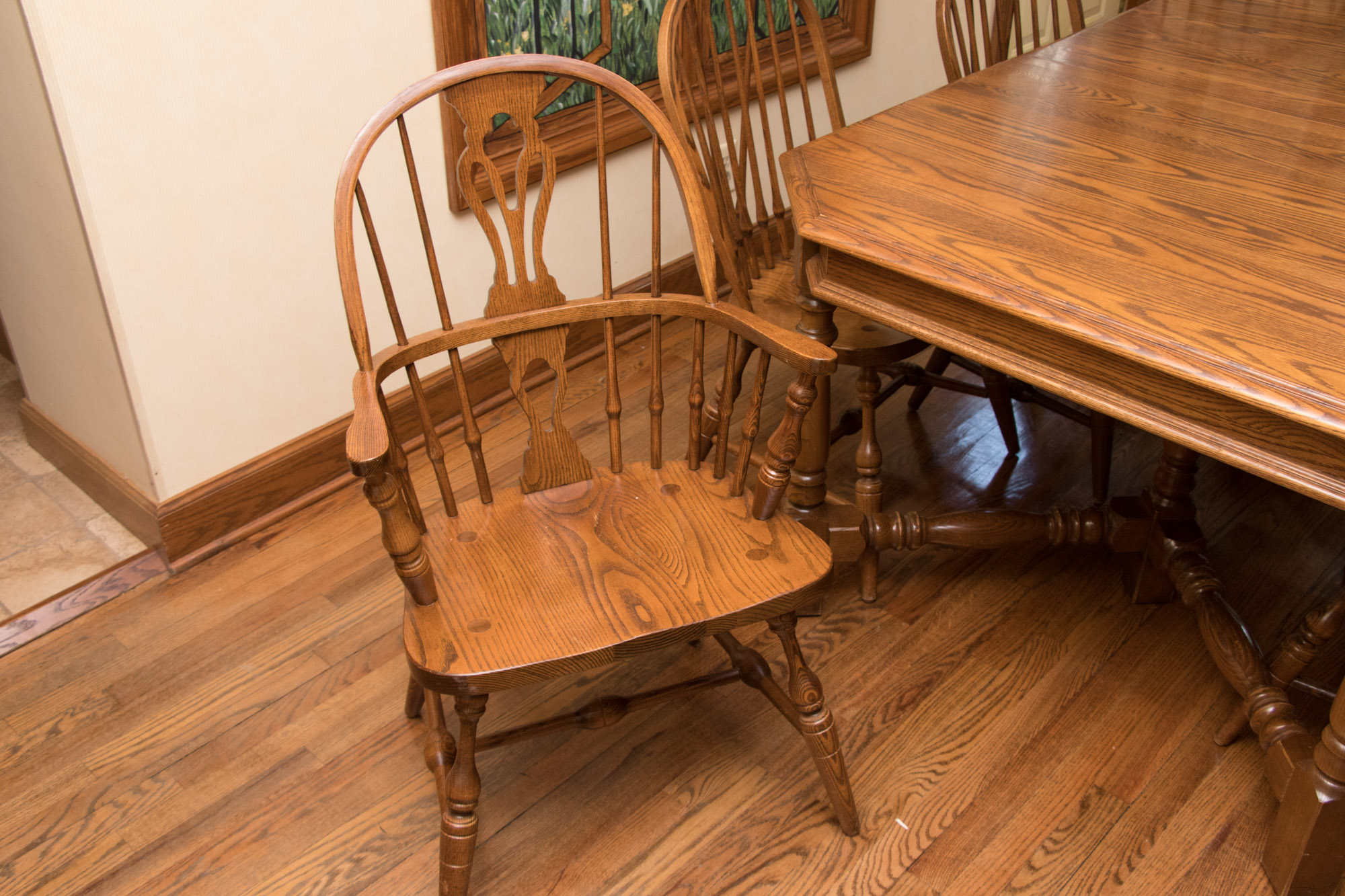 Dining Table and Eight Chairs by Pennsylvania House