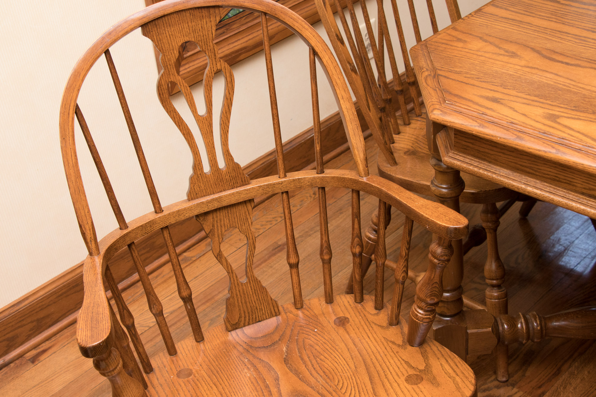 Dining Table and Eight Chairs by Pennsylvania House