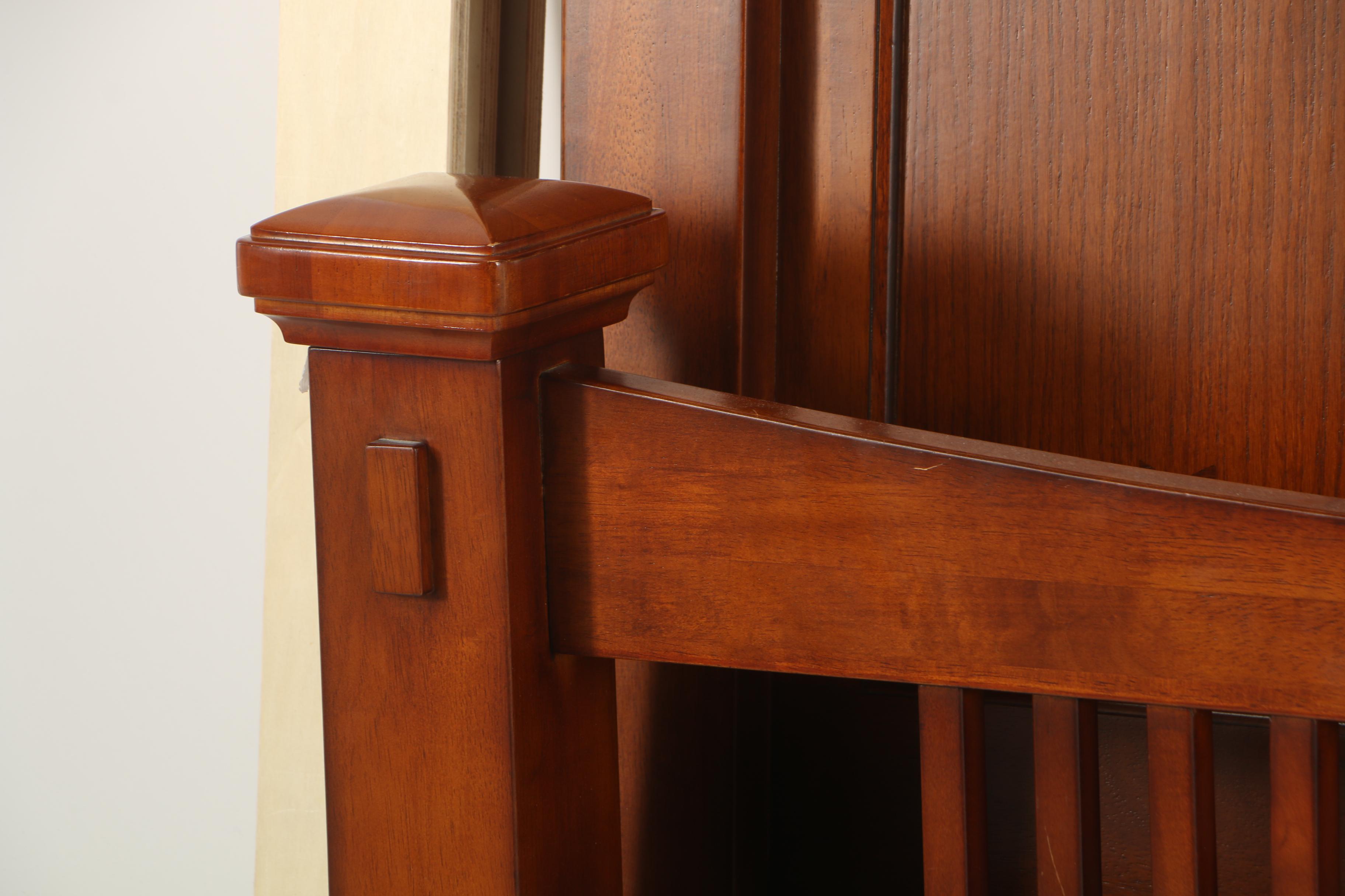 Mission Style Queen Size Bed Frame