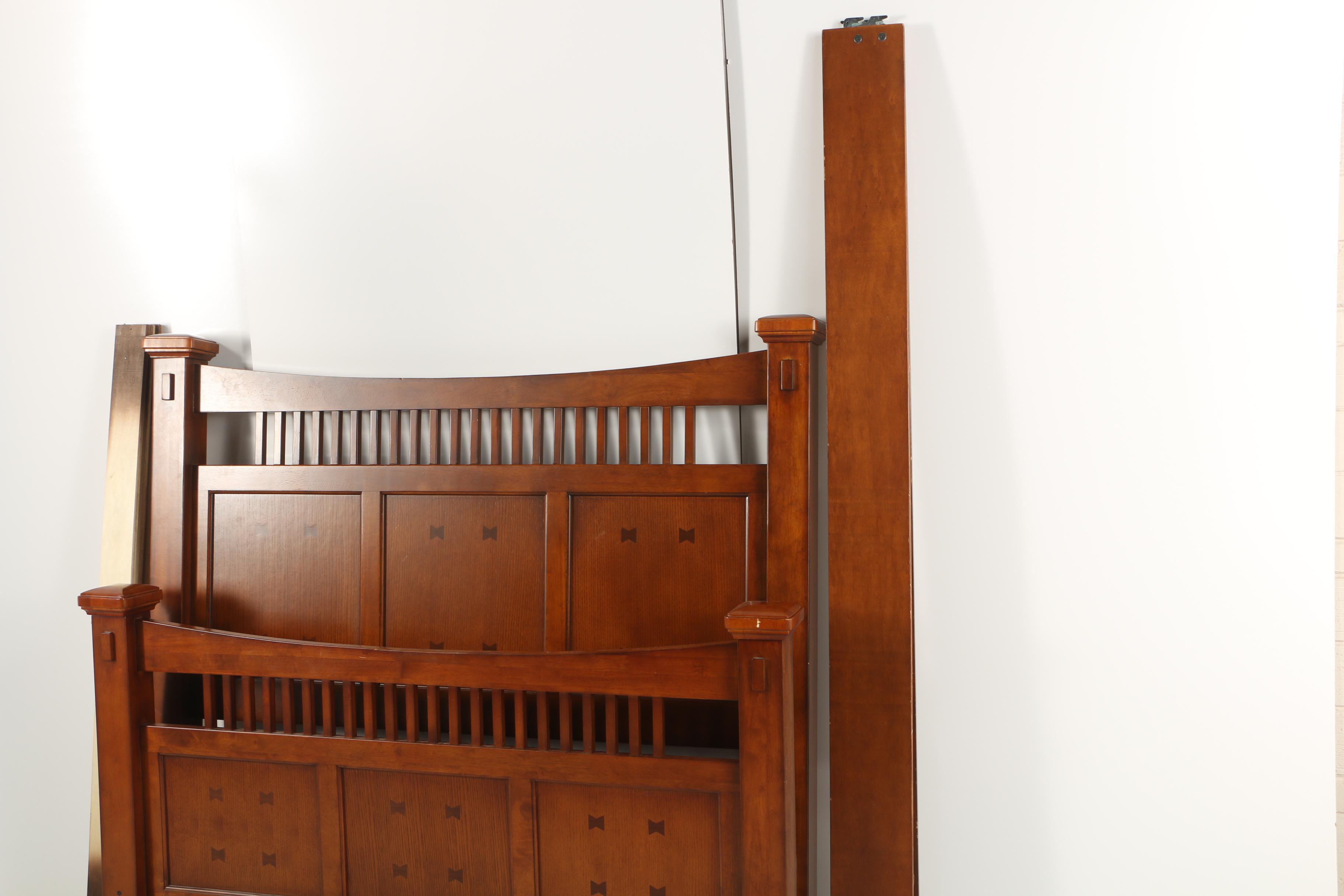 Mission Style Queen Size Bed Frame