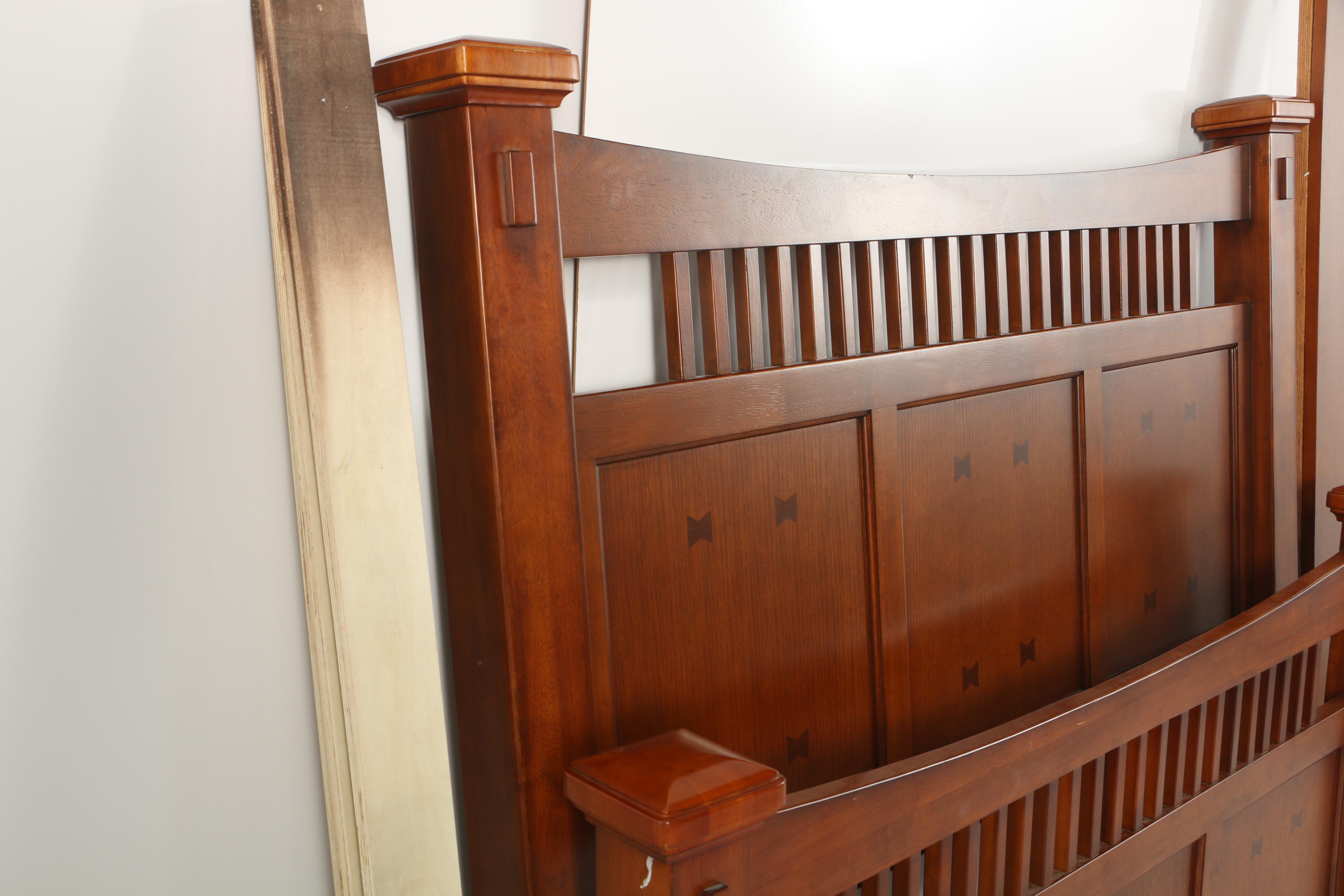 Mission Style Queen Size Bed Frame