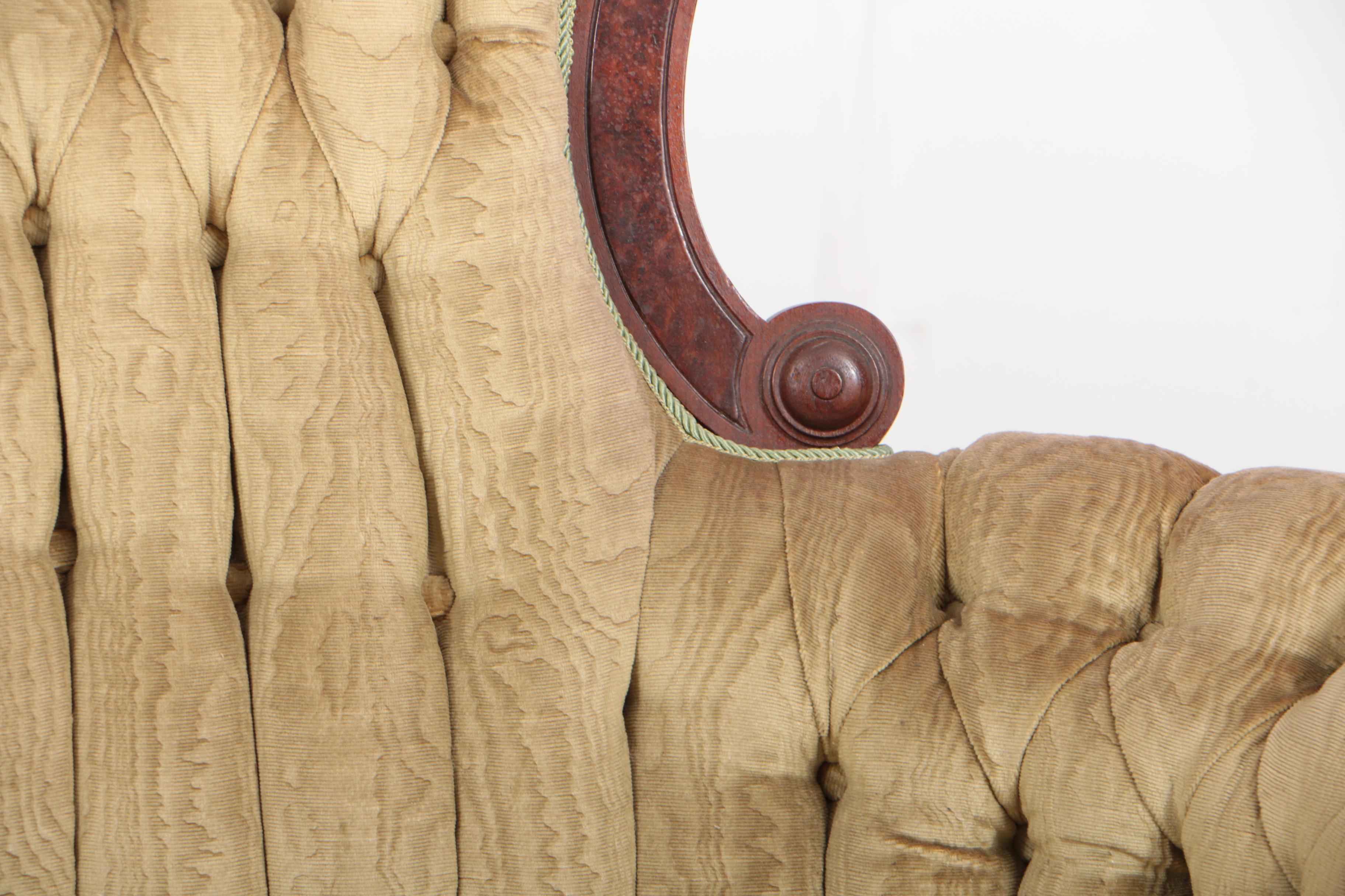 Victorian Walnut Five-Piece Salon Suite, Circa 1880