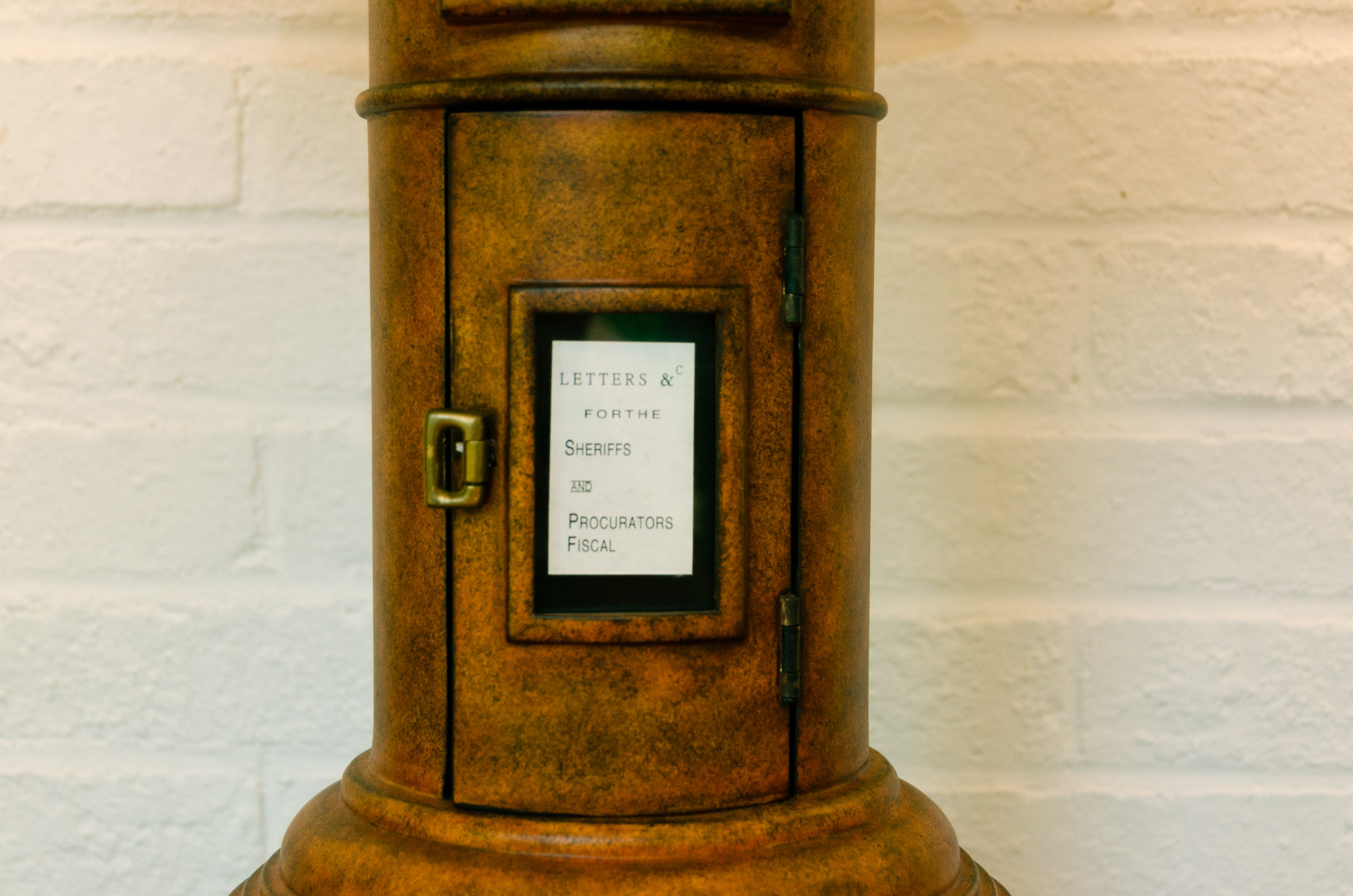 Vintage Letter Box Thematic Table Lamp