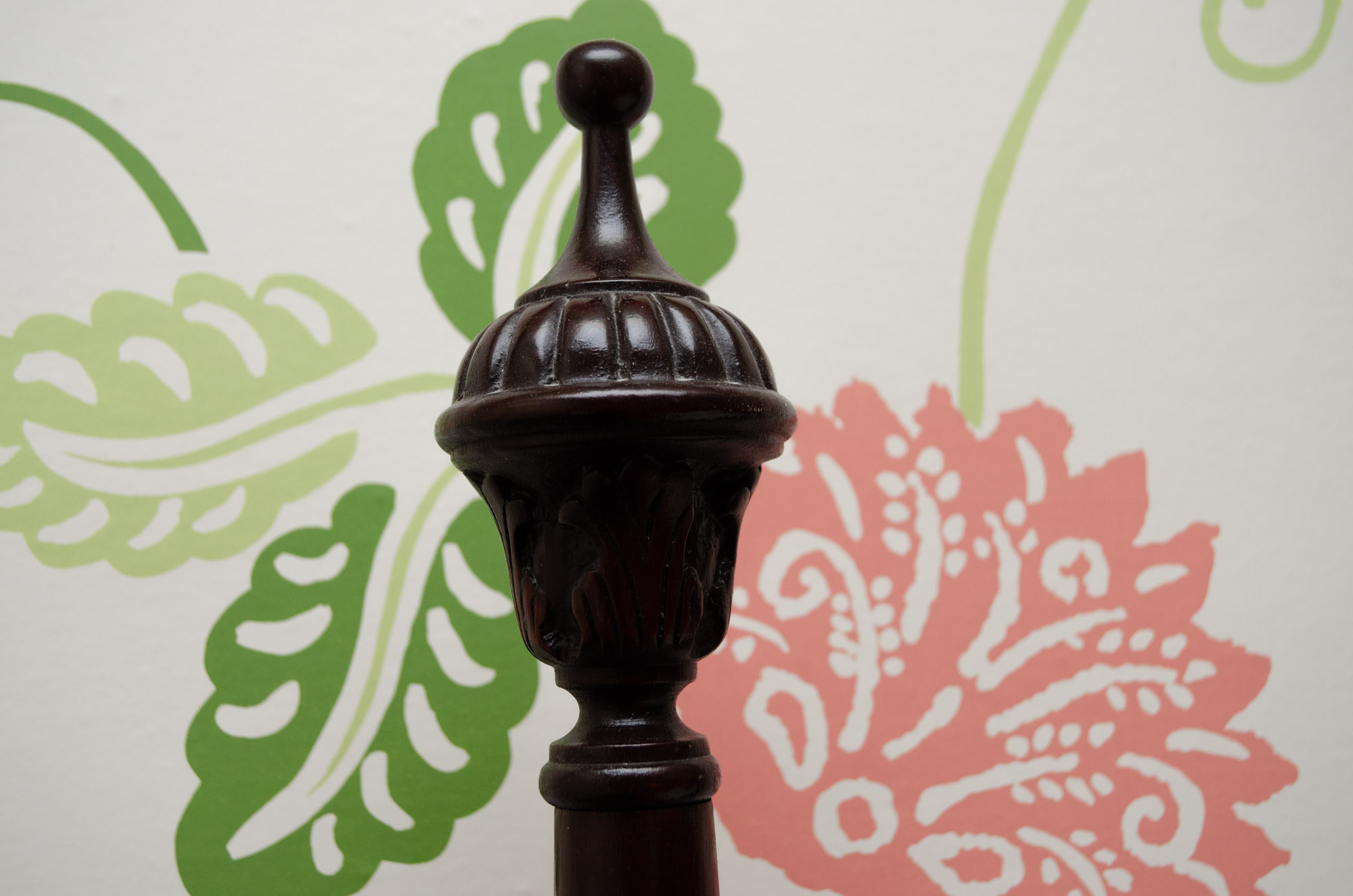 Vintage King Size Four Poster Bed Frame by Harden and Tempur-Pedic Mattress