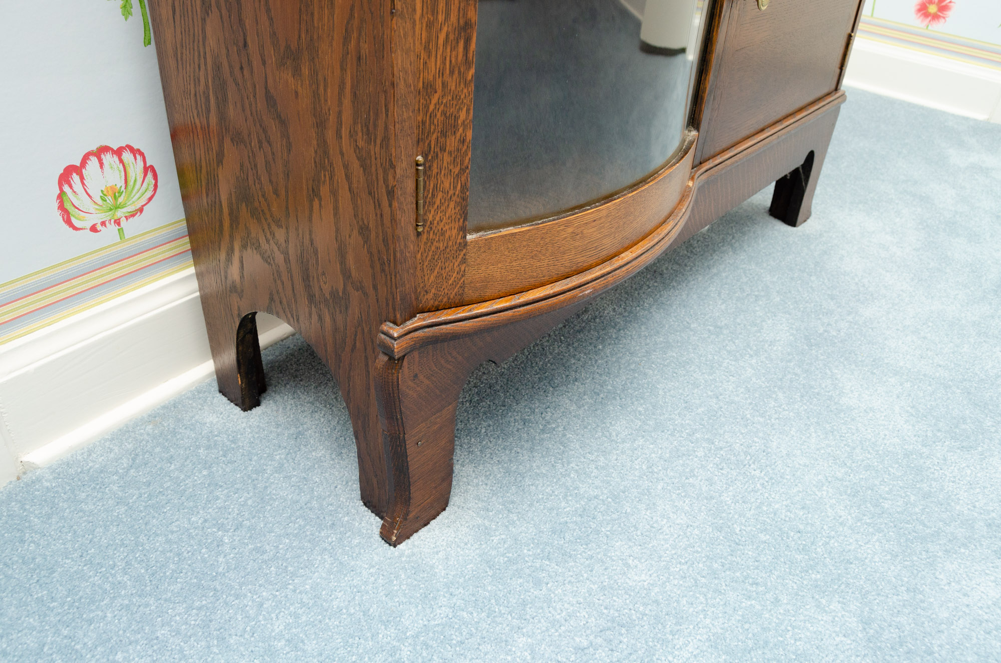 Antique Side-by-Side Bookcase Secretary