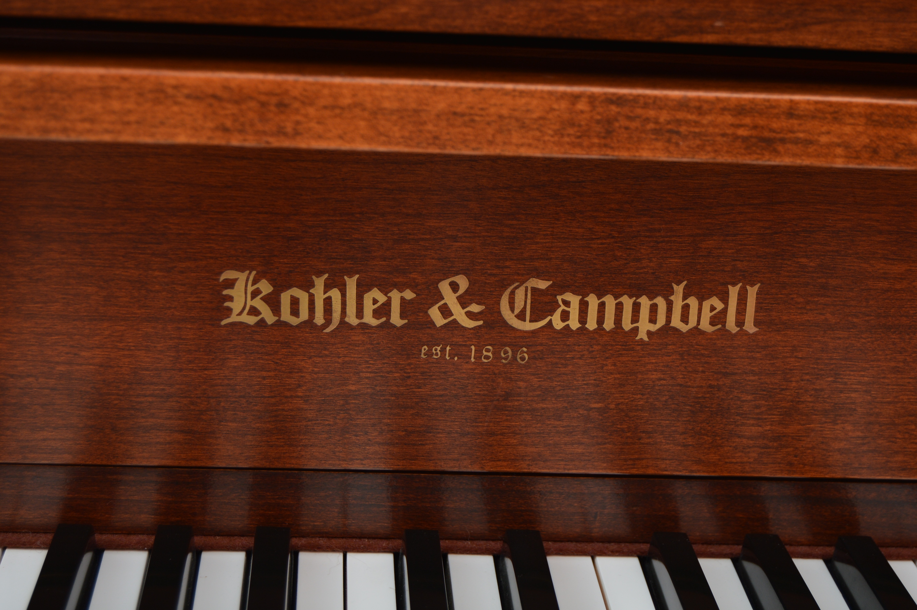 Kohler & Campbell Console Piano and Bench