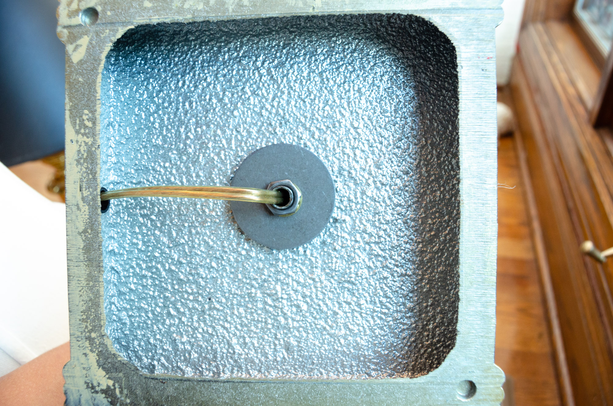 Four Brass Table Lamps Including Robert Abbey