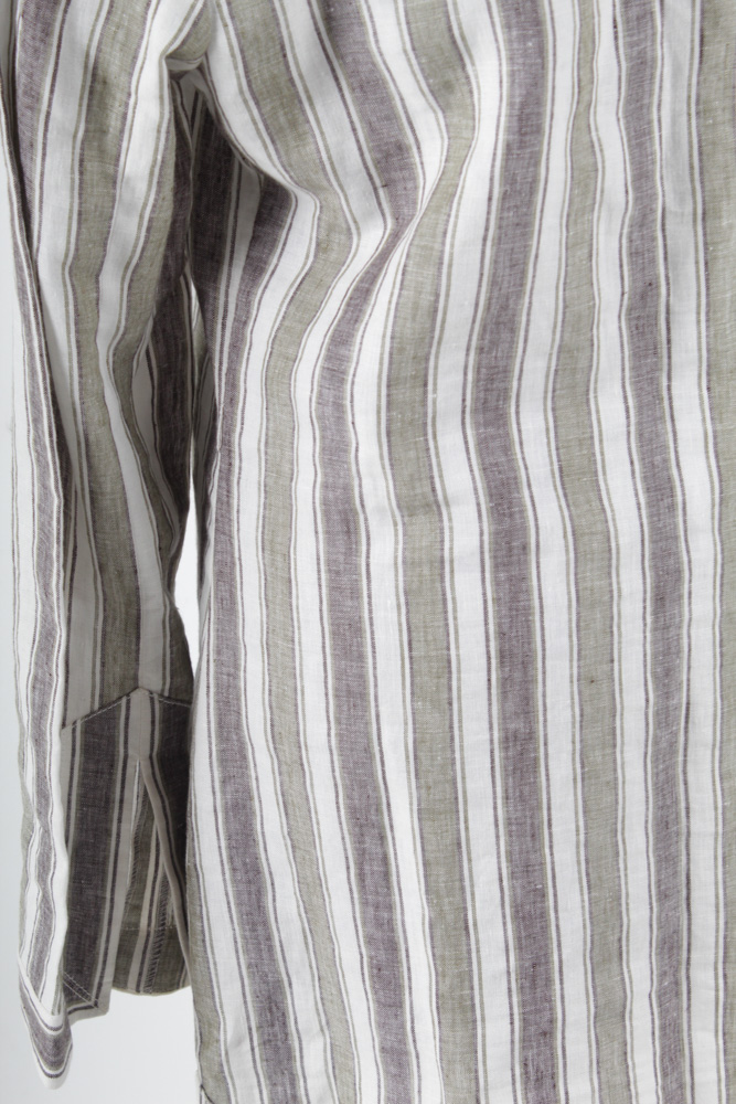 Tory Burch Striped Linen Tunic
