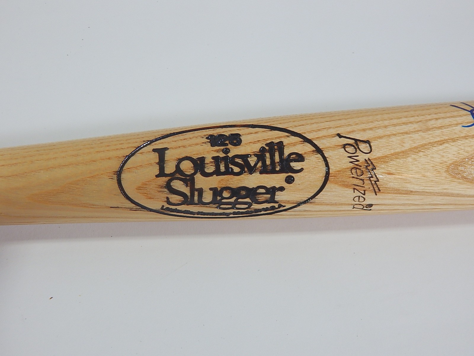 Hank Aaron Signed 125 Louisville Slugger Powerized Genuine M110 Baseball Bat
