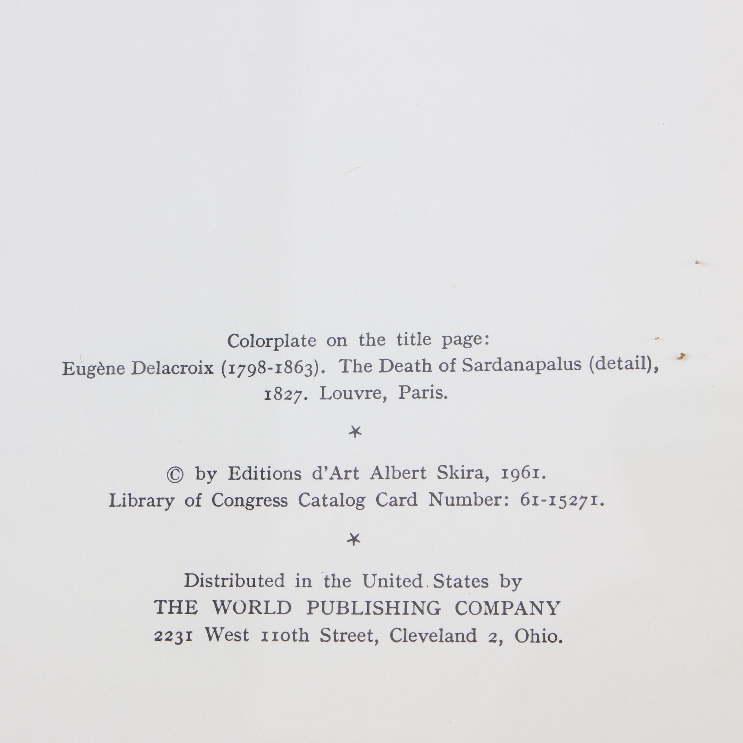 Skira Art Books including "Paris in Our Time" and "Paris in the Past"