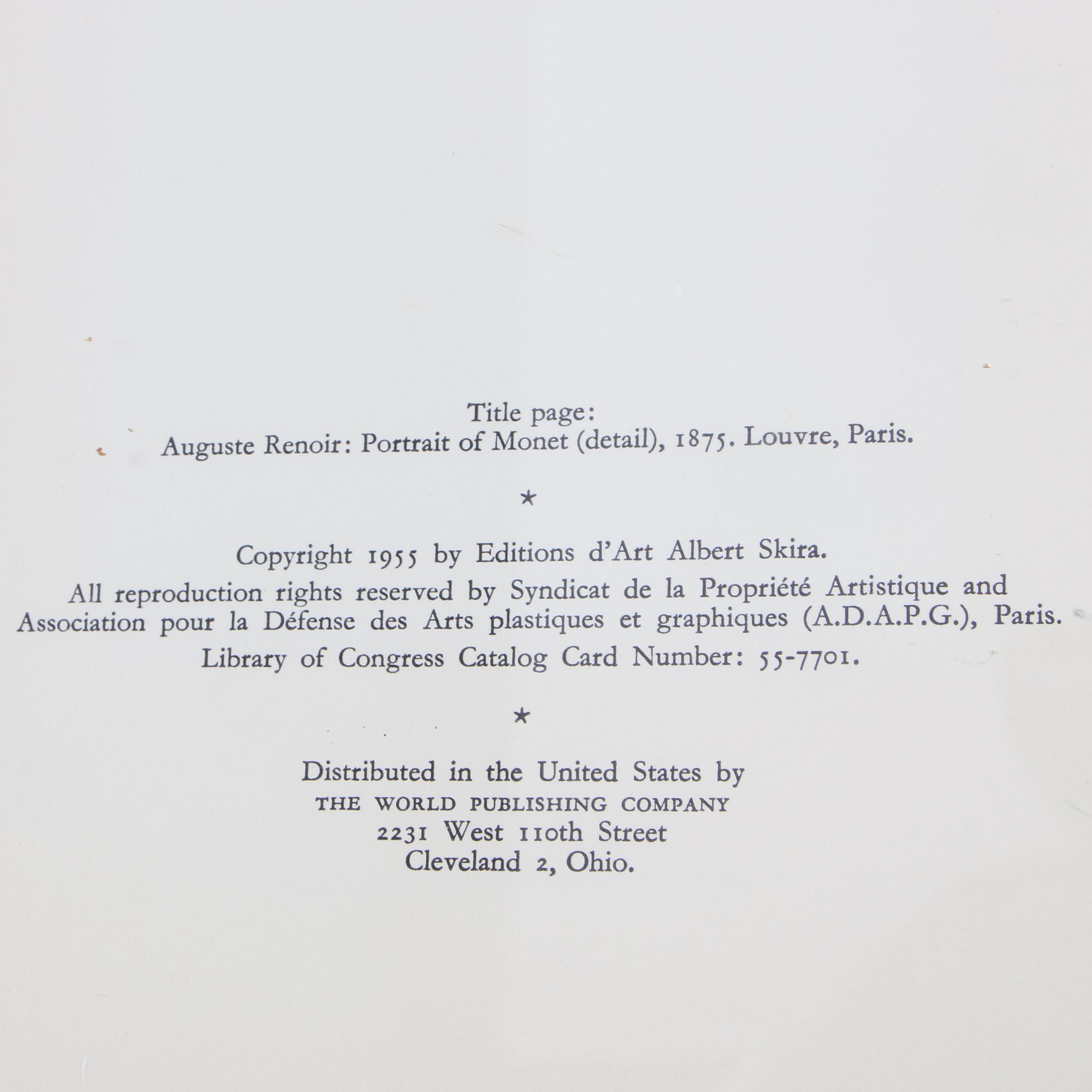 Skira Art Books including "Paris in Our Time" and "Paris in the Past"