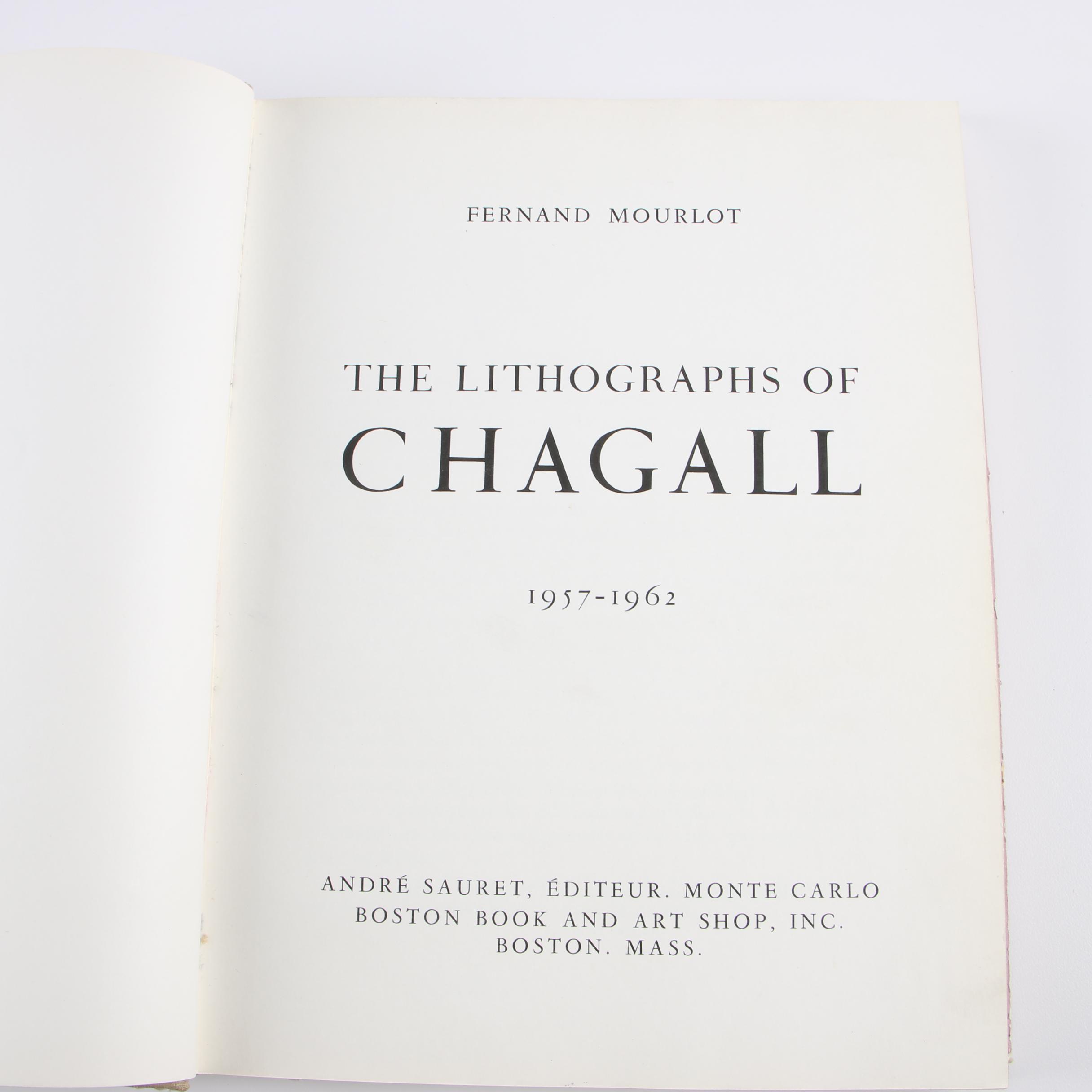 Marc Chagall Art Books