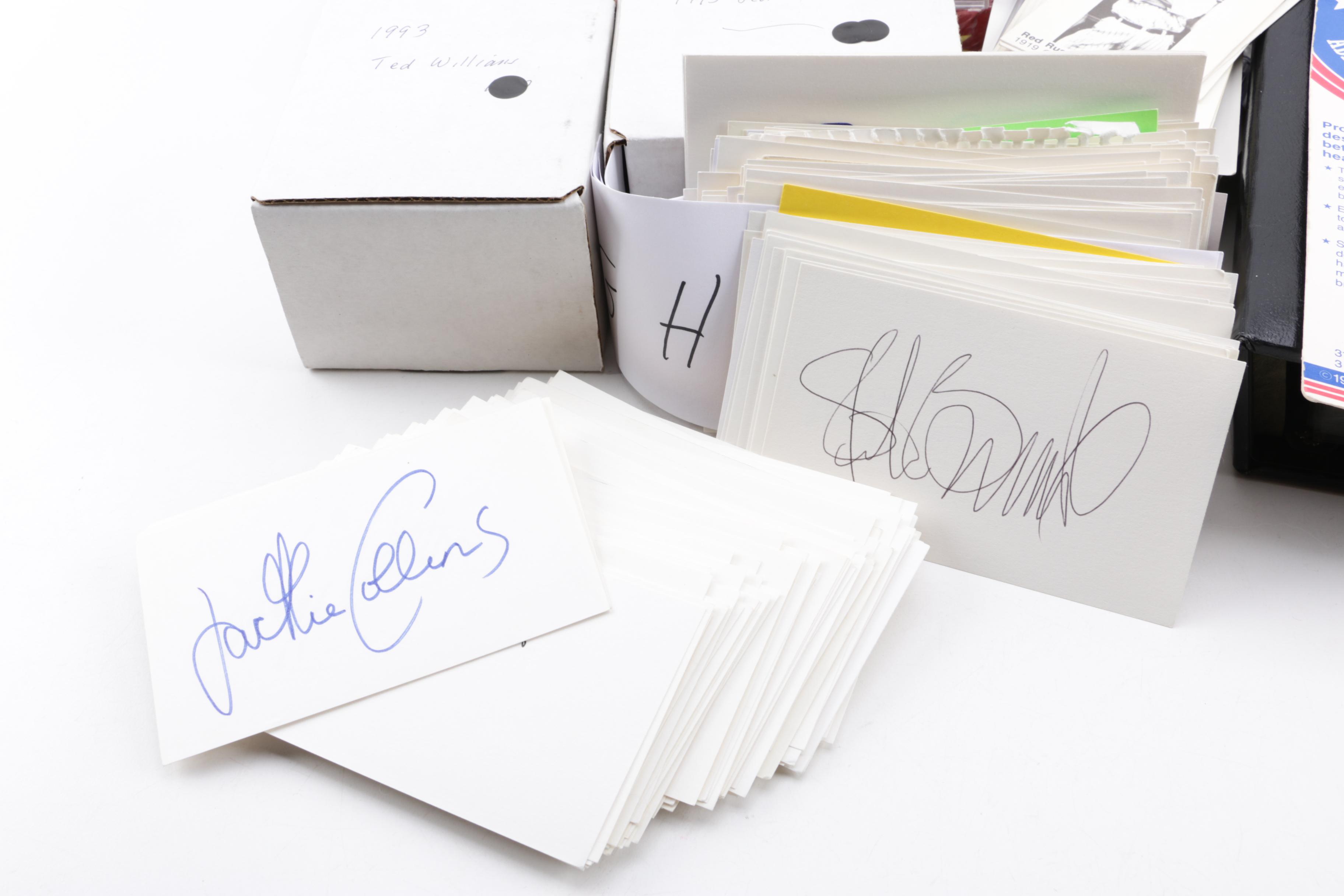 Baseball Cards and Autographed Sports and Celebrity Memorabilia with Tory Smith