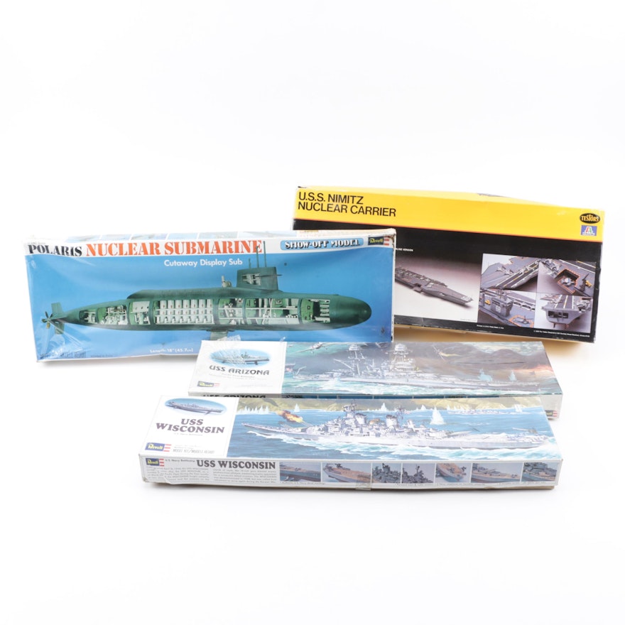 Submarine and Ship Model Kits including Revell