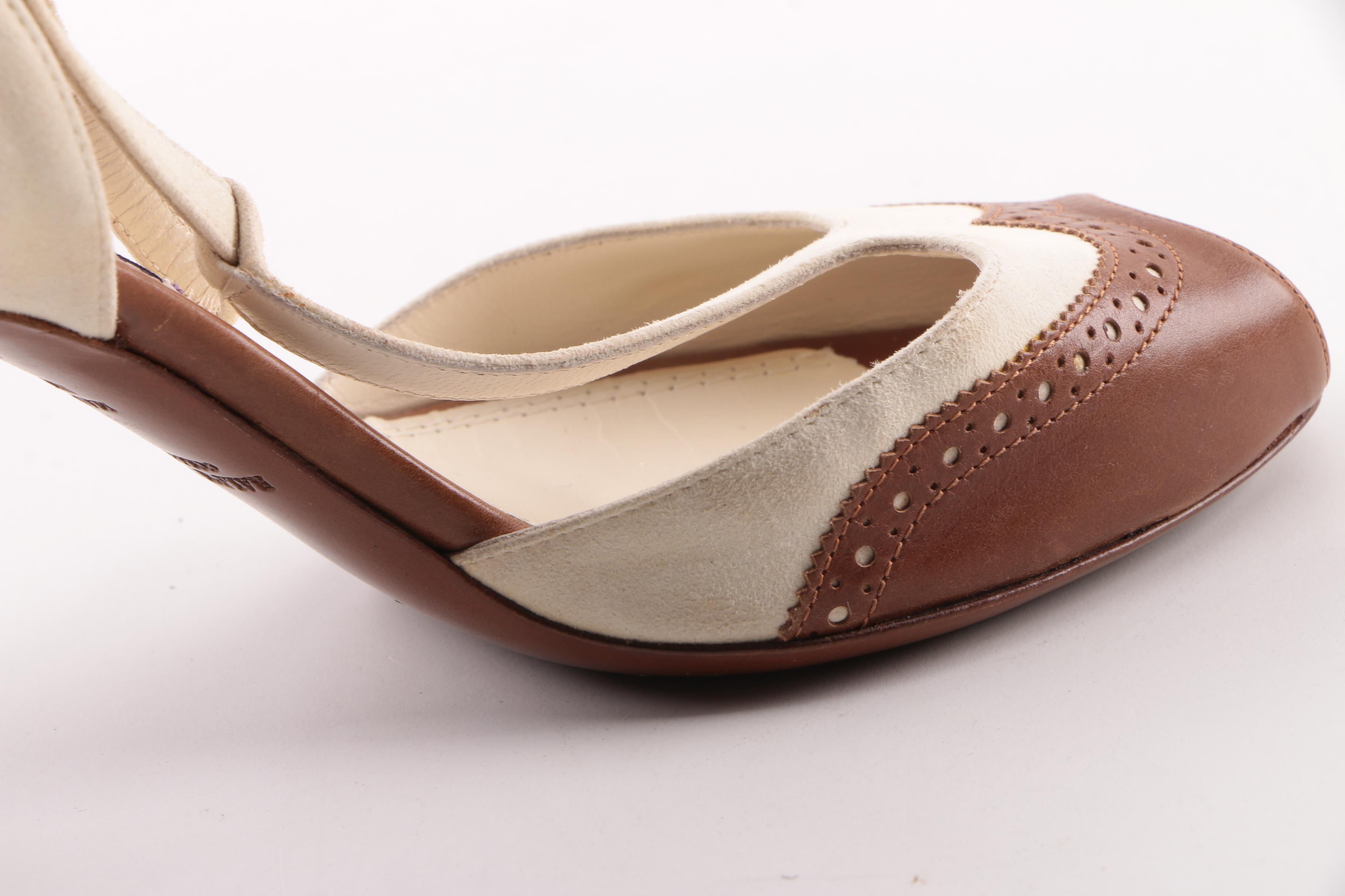 Ralph Lauren Brand High-Heeled Sandals