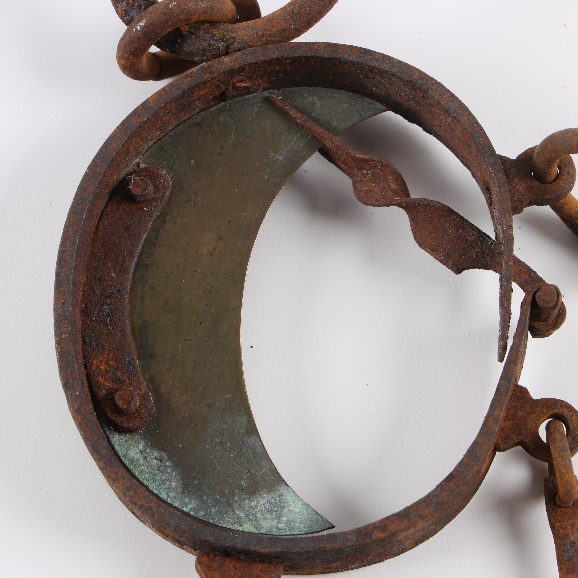 Antique "Buffalo Hide" Ranch-Use Spring Balance Scales