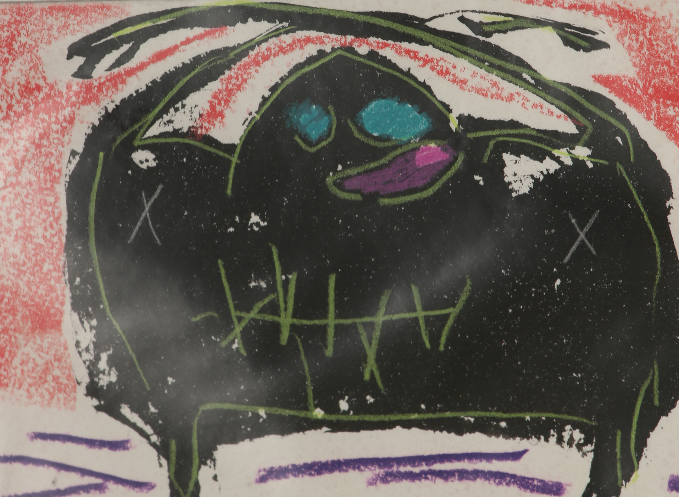 Merle Rosen Mixed Media Figure Paintings