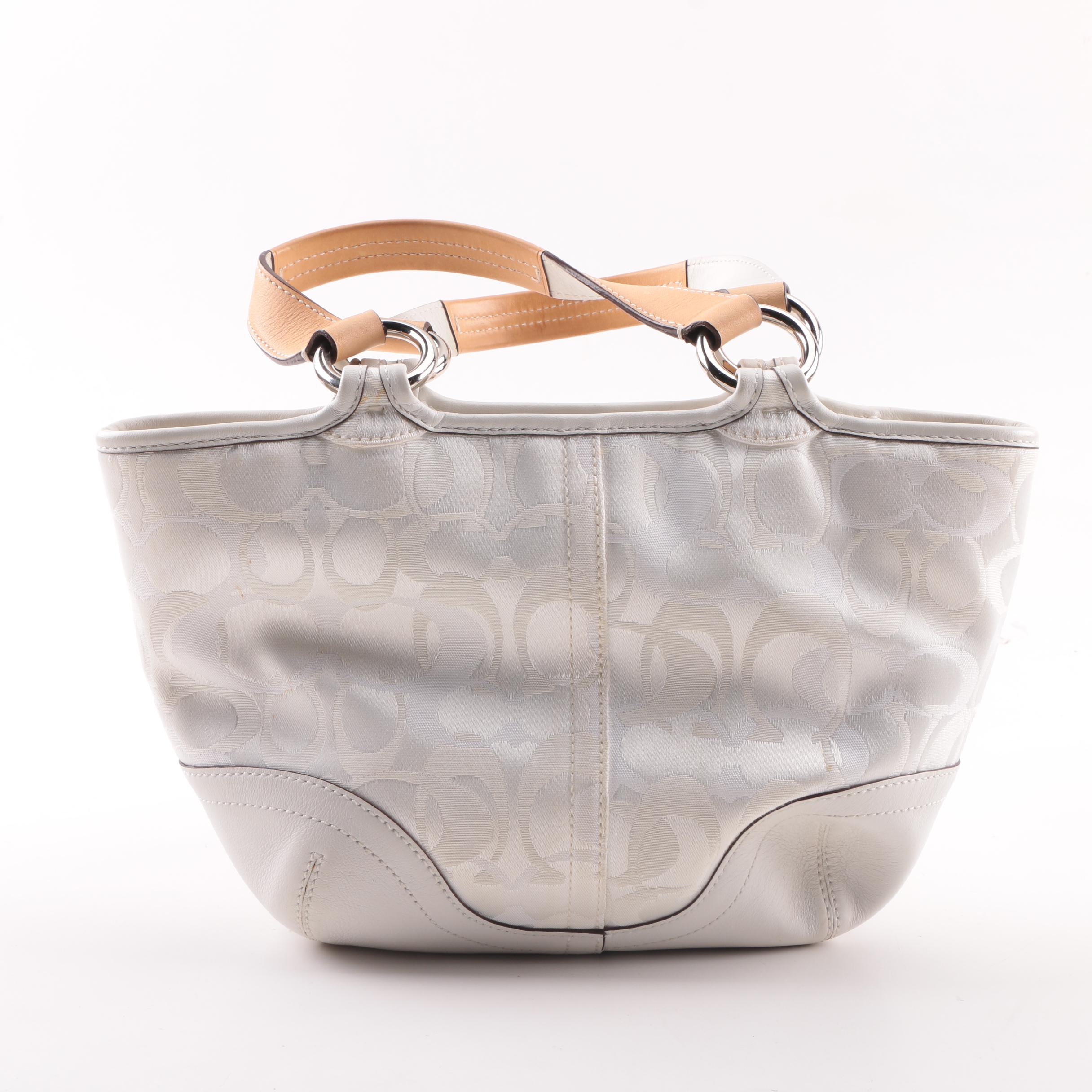 Coach Signature Canvas Handbags Including Soho Optic Mini Tote