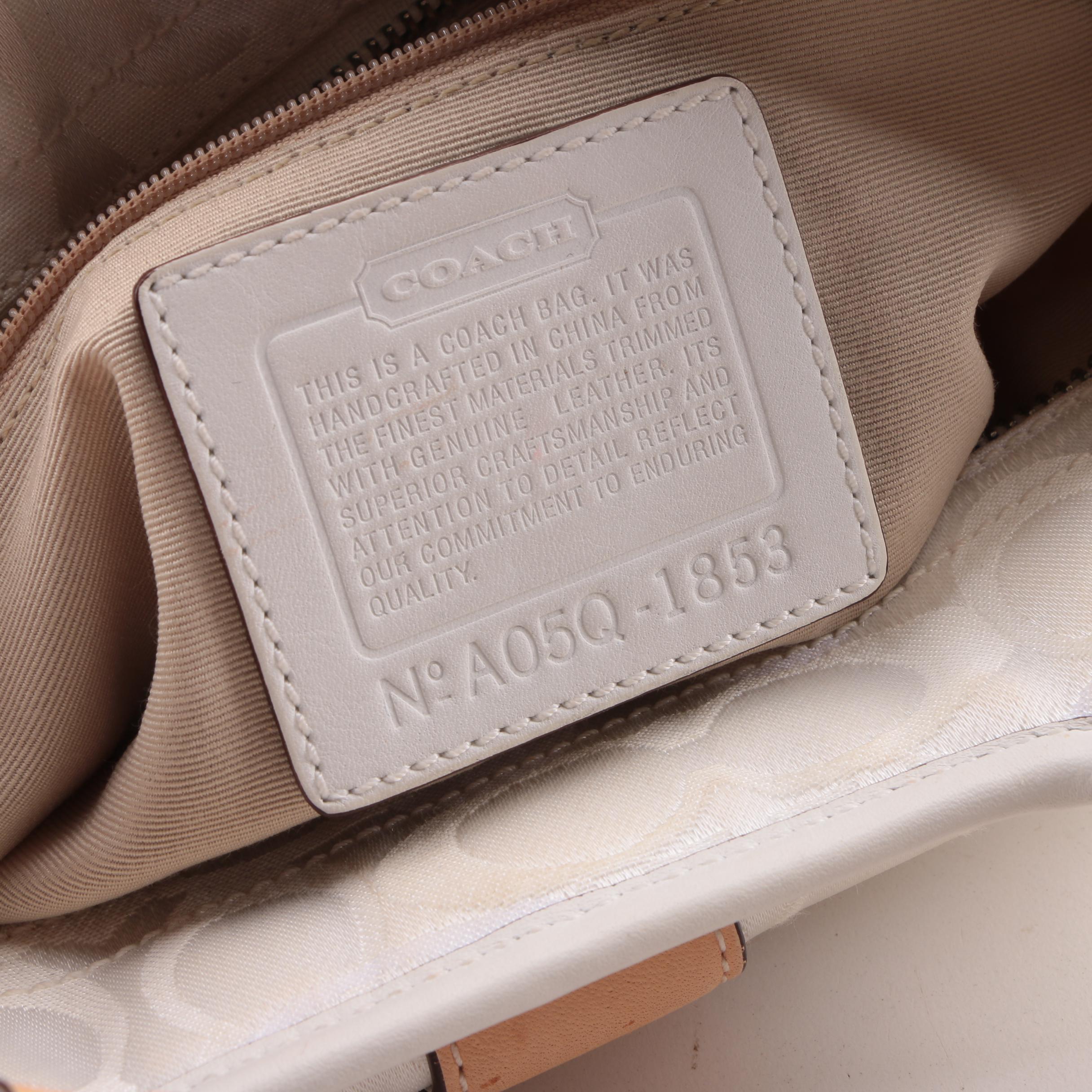 Coach Signature Canvas Handbags Including Soho Optic Mini Tote