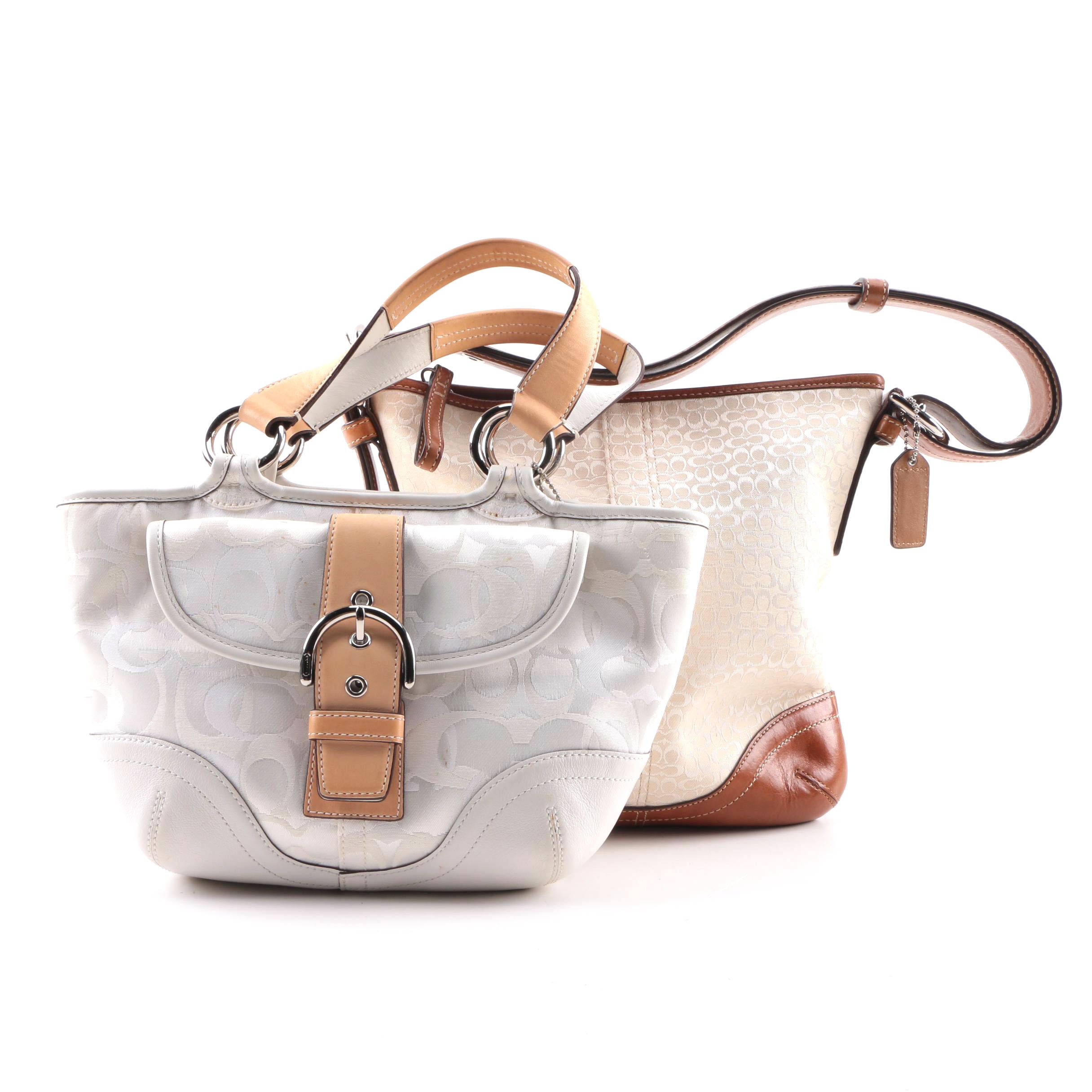 Coach Signature Canvas Handbags Including Soho Optic Mini Tote