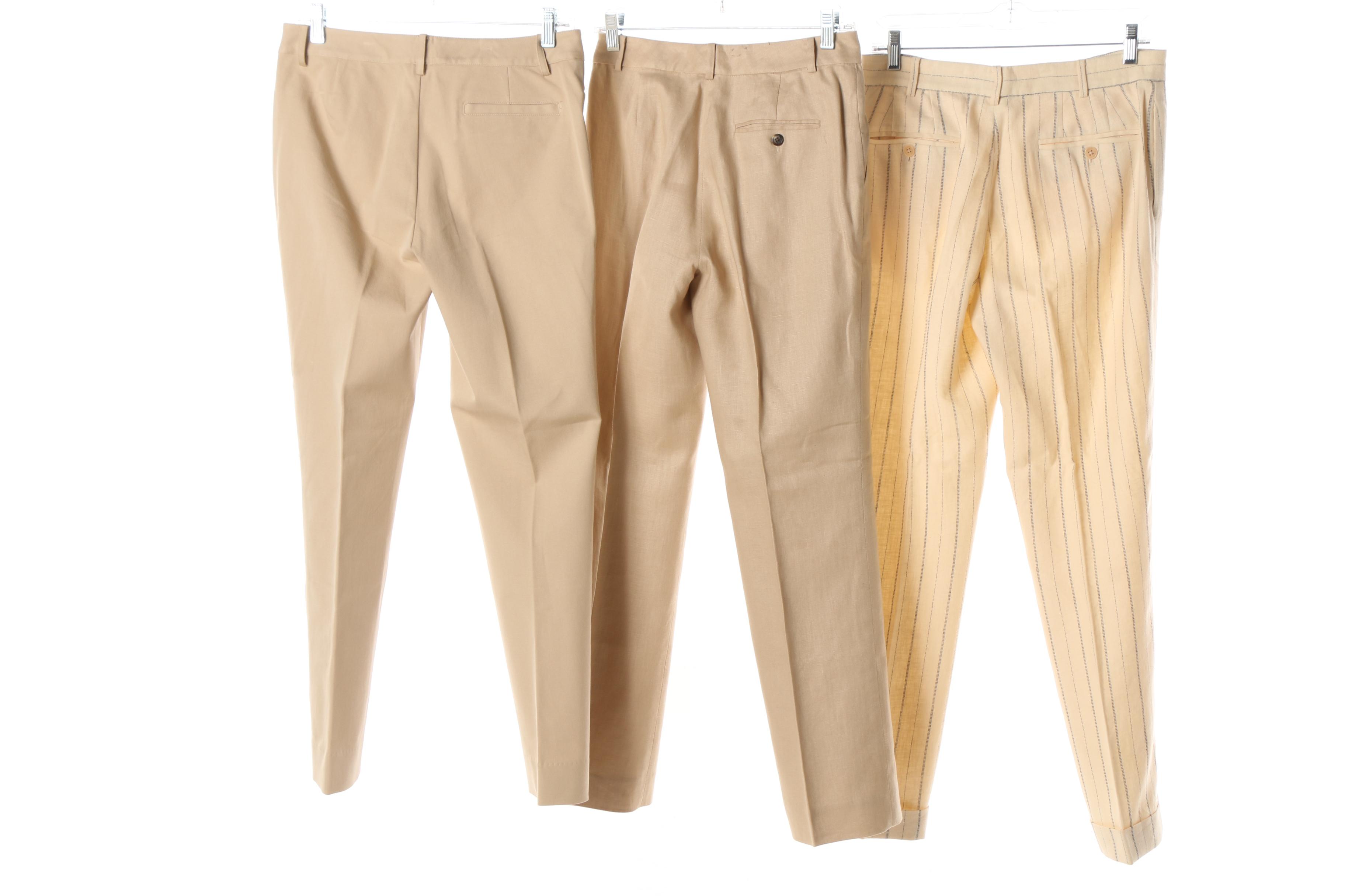 Women's Lauren Ralph Lauren and Brooks Brothers Trousers