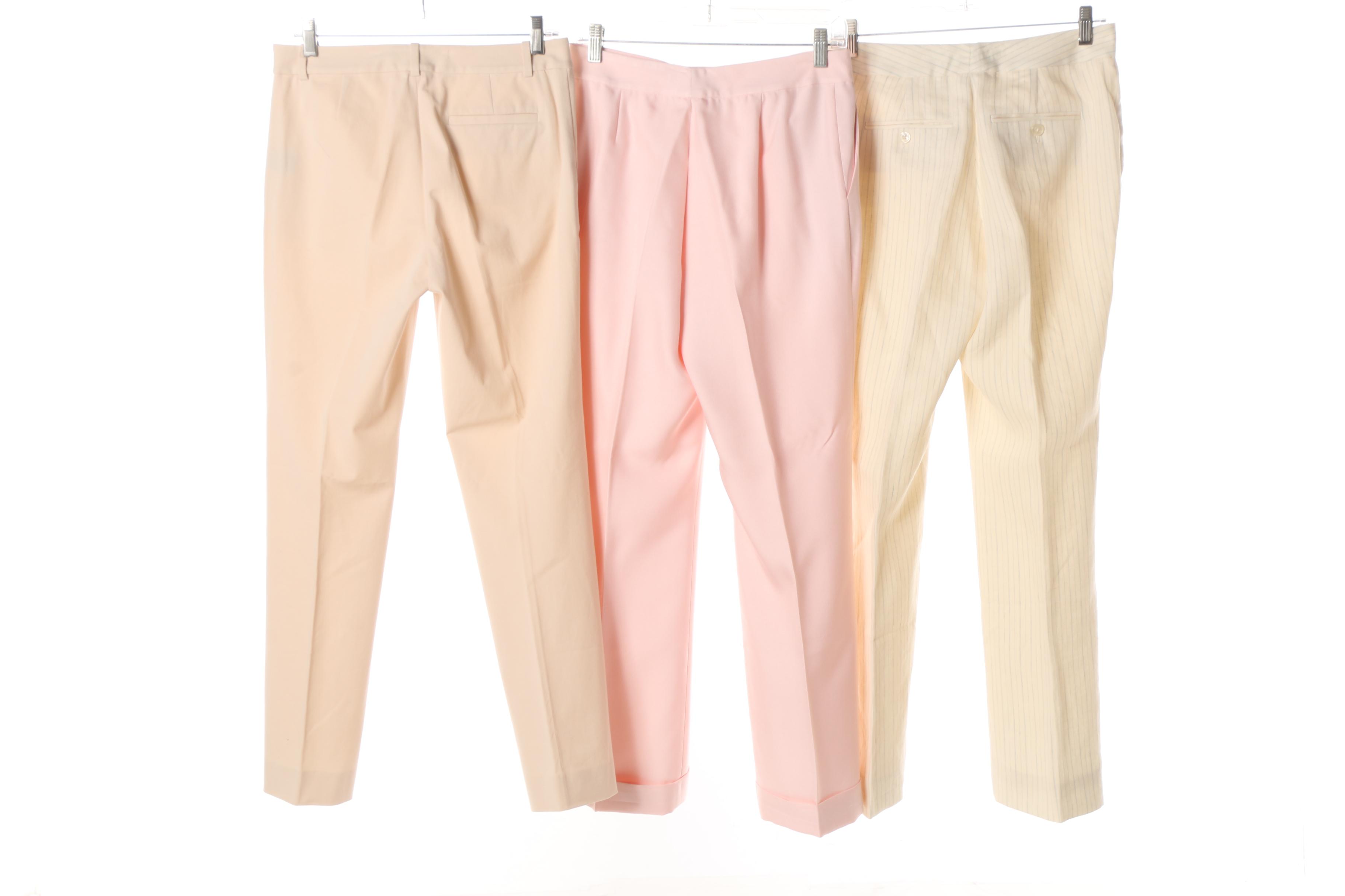 Women's Lauren Ralph Lauren and Brooks Brothers Trousers
