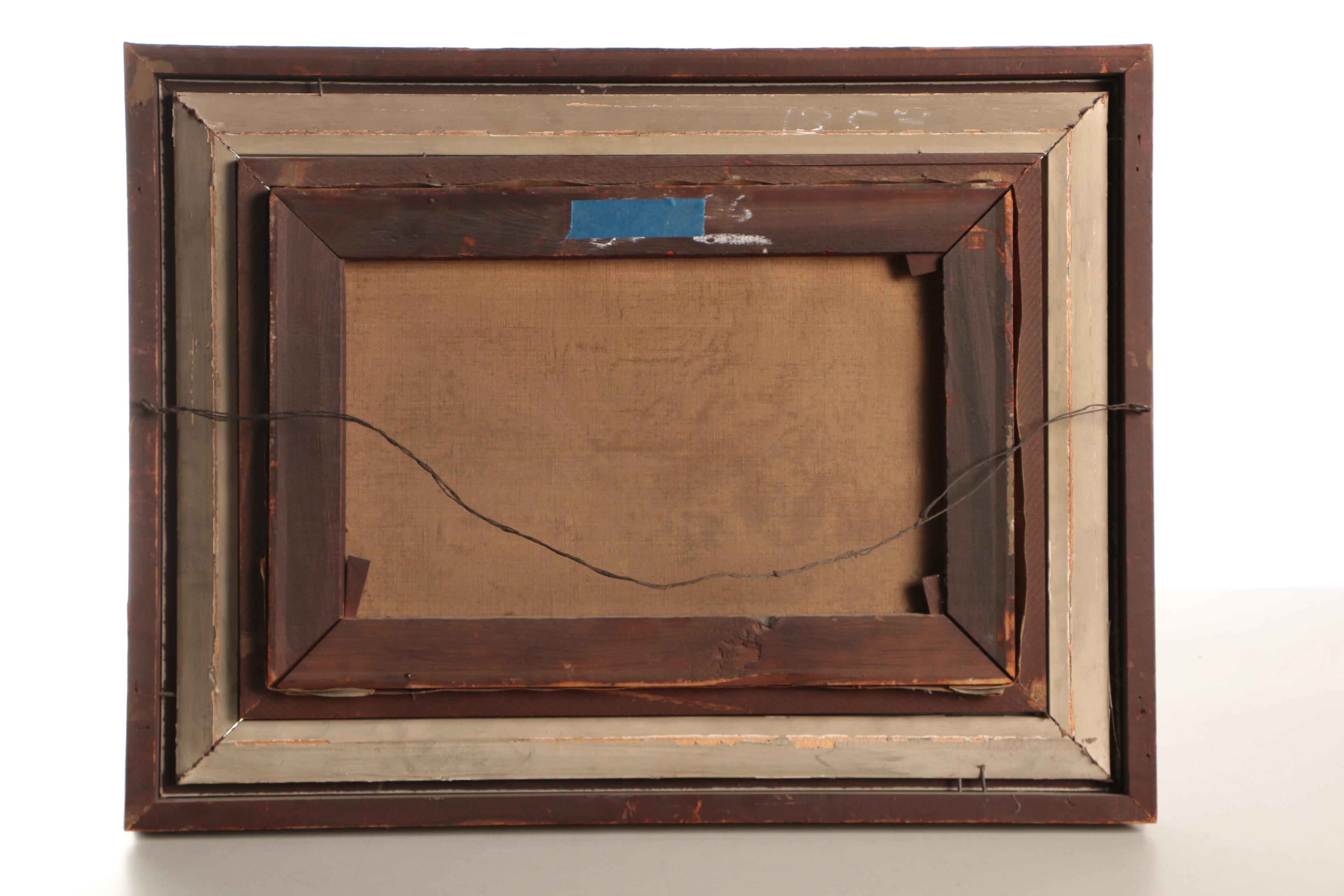 Andrew Millrose, Pastoral Landscape, Oil Painting, Late 19th Century