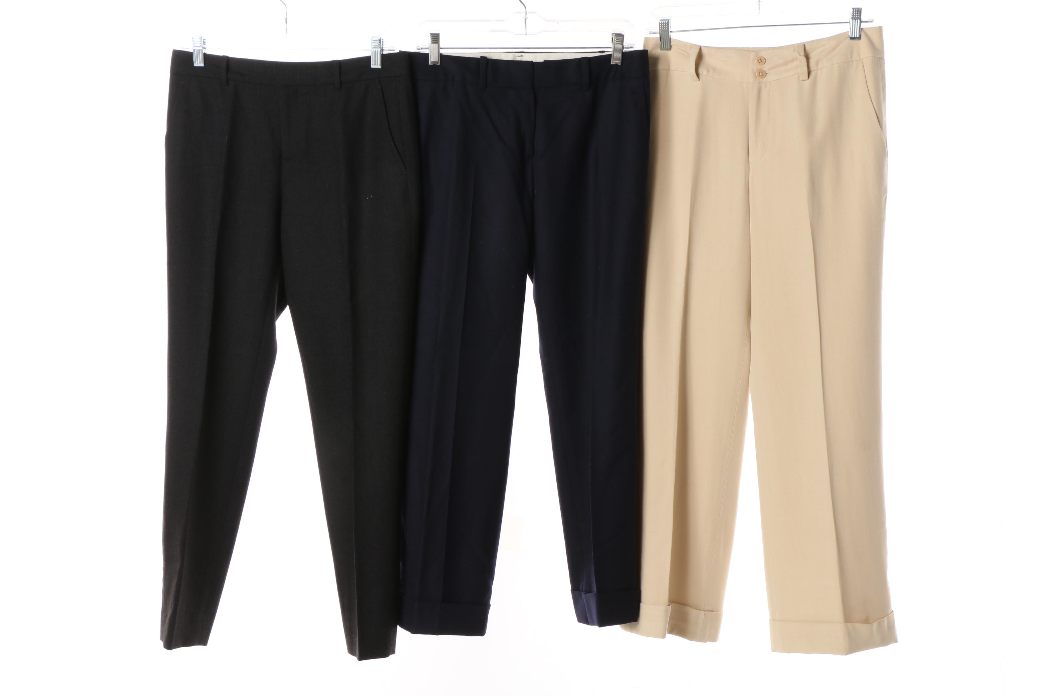 Women's Ralph Lauren Brands and Brooks Brothers Dress Pants