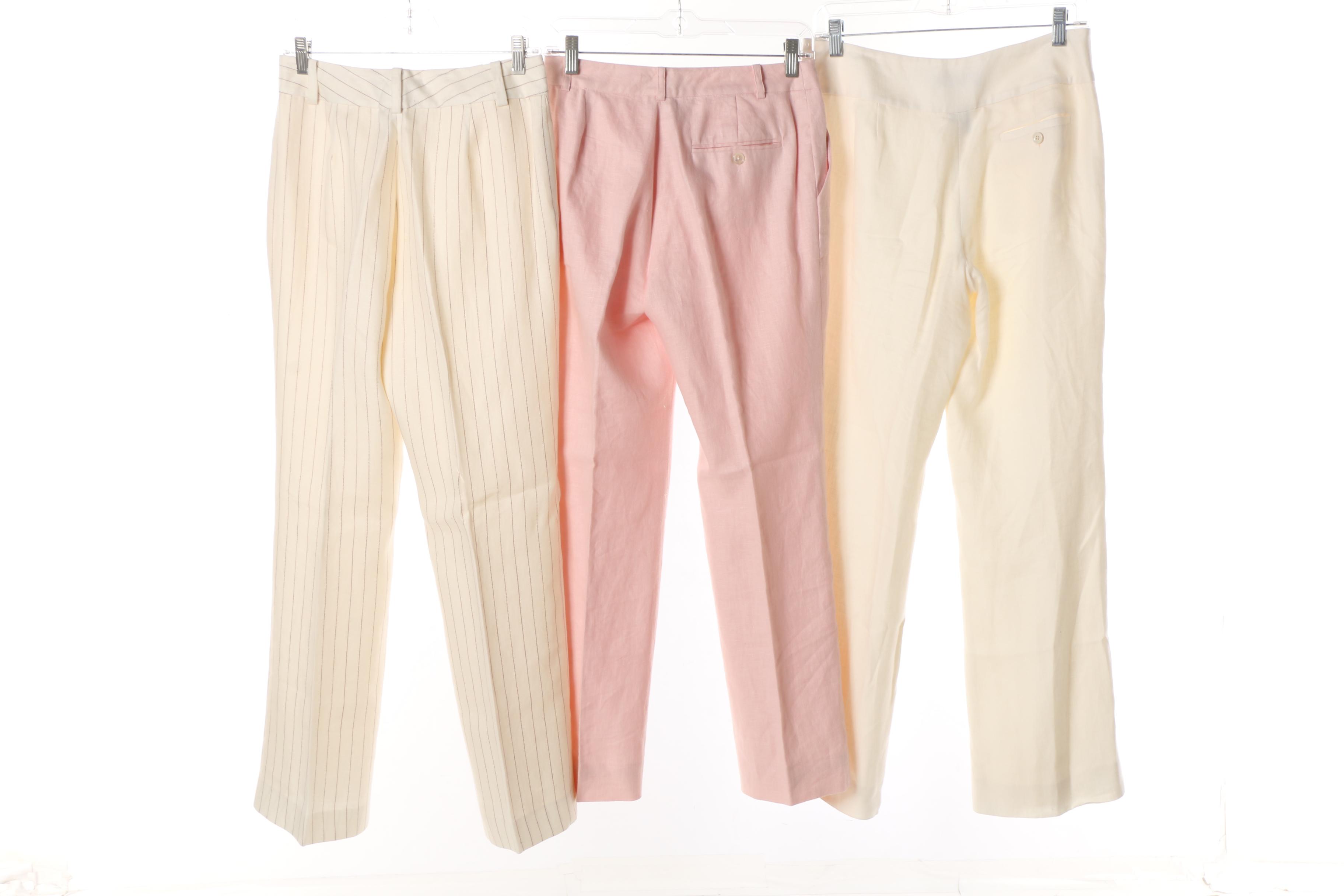 Women's Ralph Lauren Brands and Brooks Brothers Dress Pants