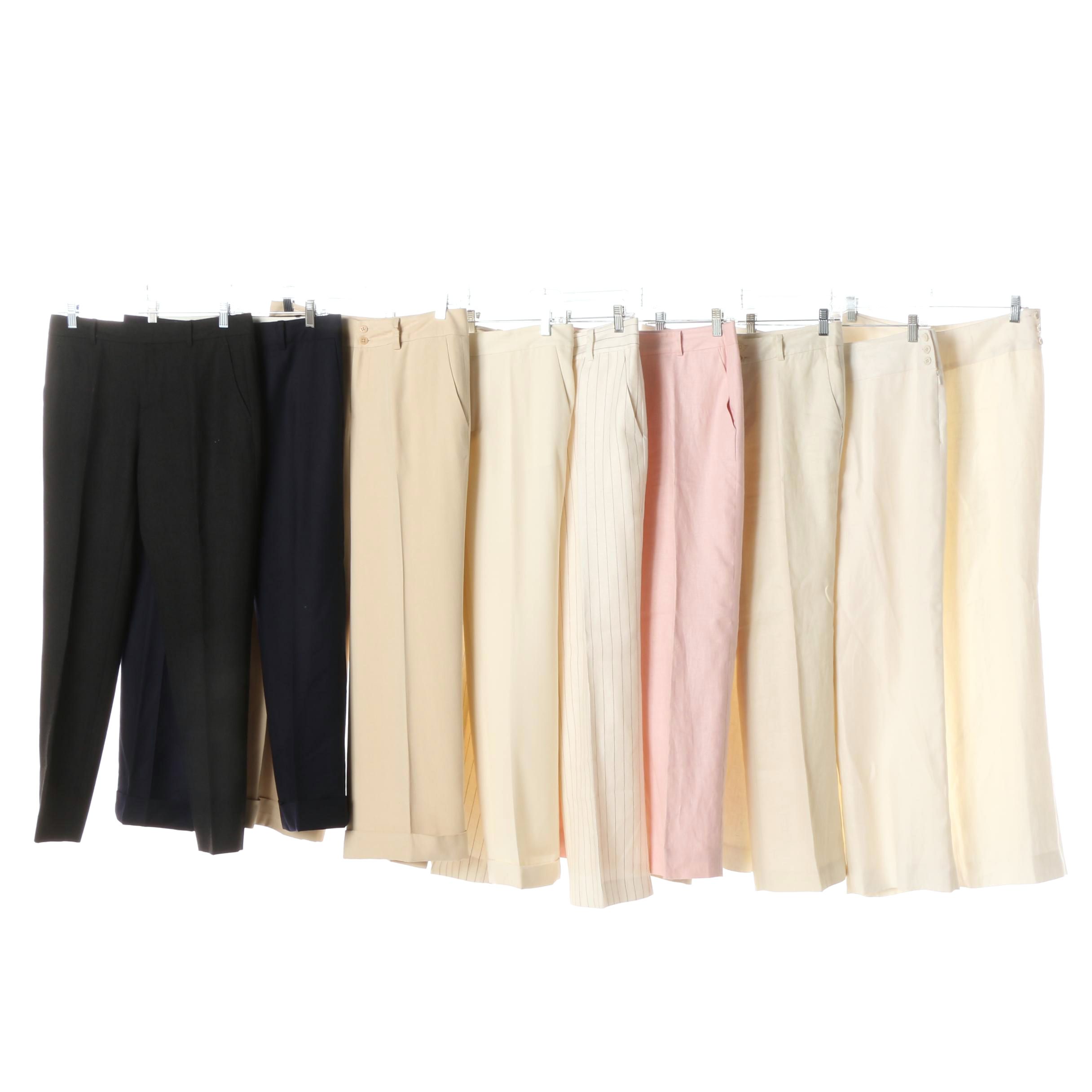 Women's Ralph Lauren Brands and Brooks Brothers Dress Pants