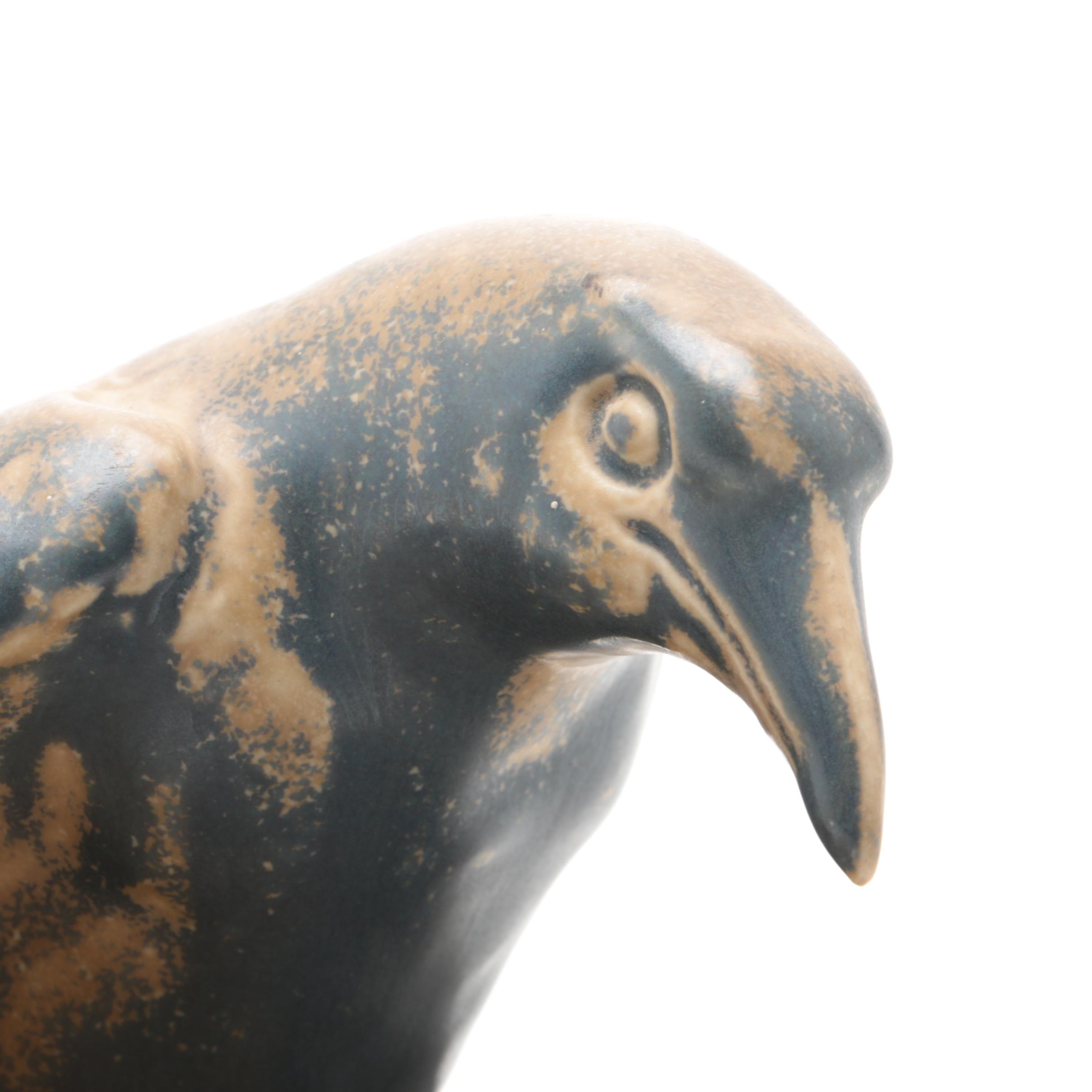 1930 Rookwood Art Pottery "Rook" Ashtray