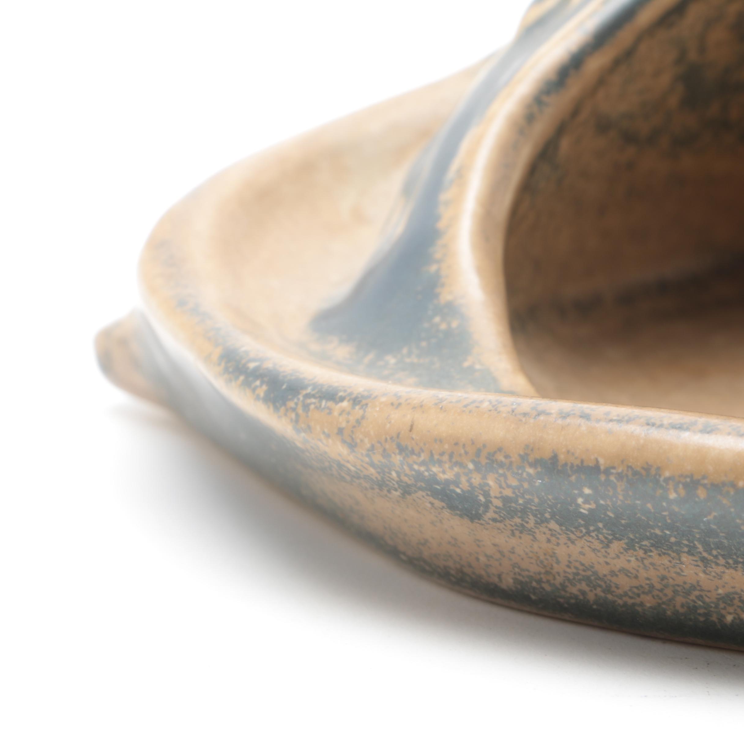 1930 Rookwood Art Pottery "Rook" Ashtray